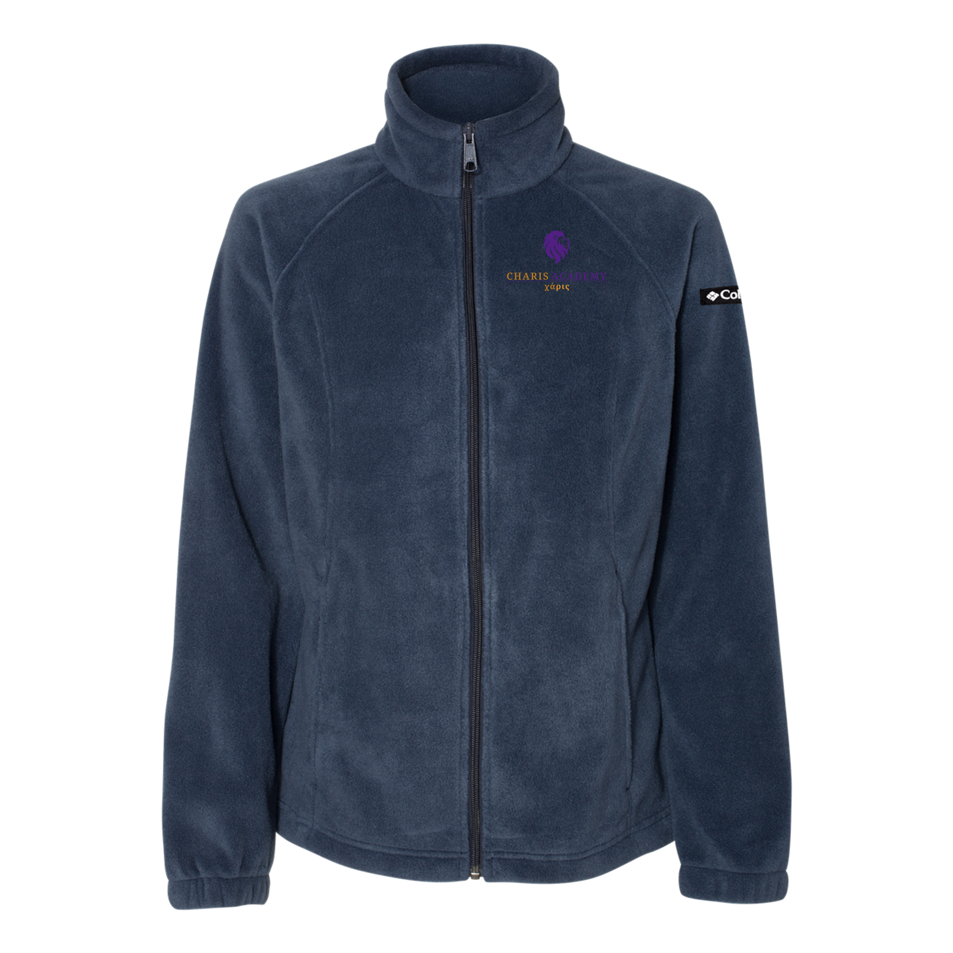 cahazleton-columbia-womens-fleece-jacket-embroidery-leftchest-212470-collegiatenavy-flat-front