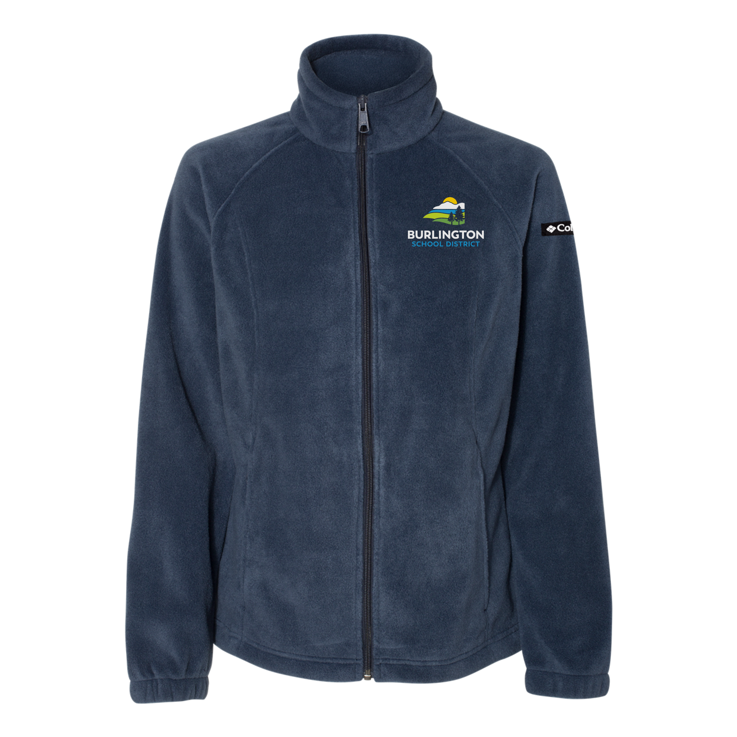 bsdvt-columbia-womens-fleece-jacket-embroidery-leftchest-212470-collegiatenavy-flat-front