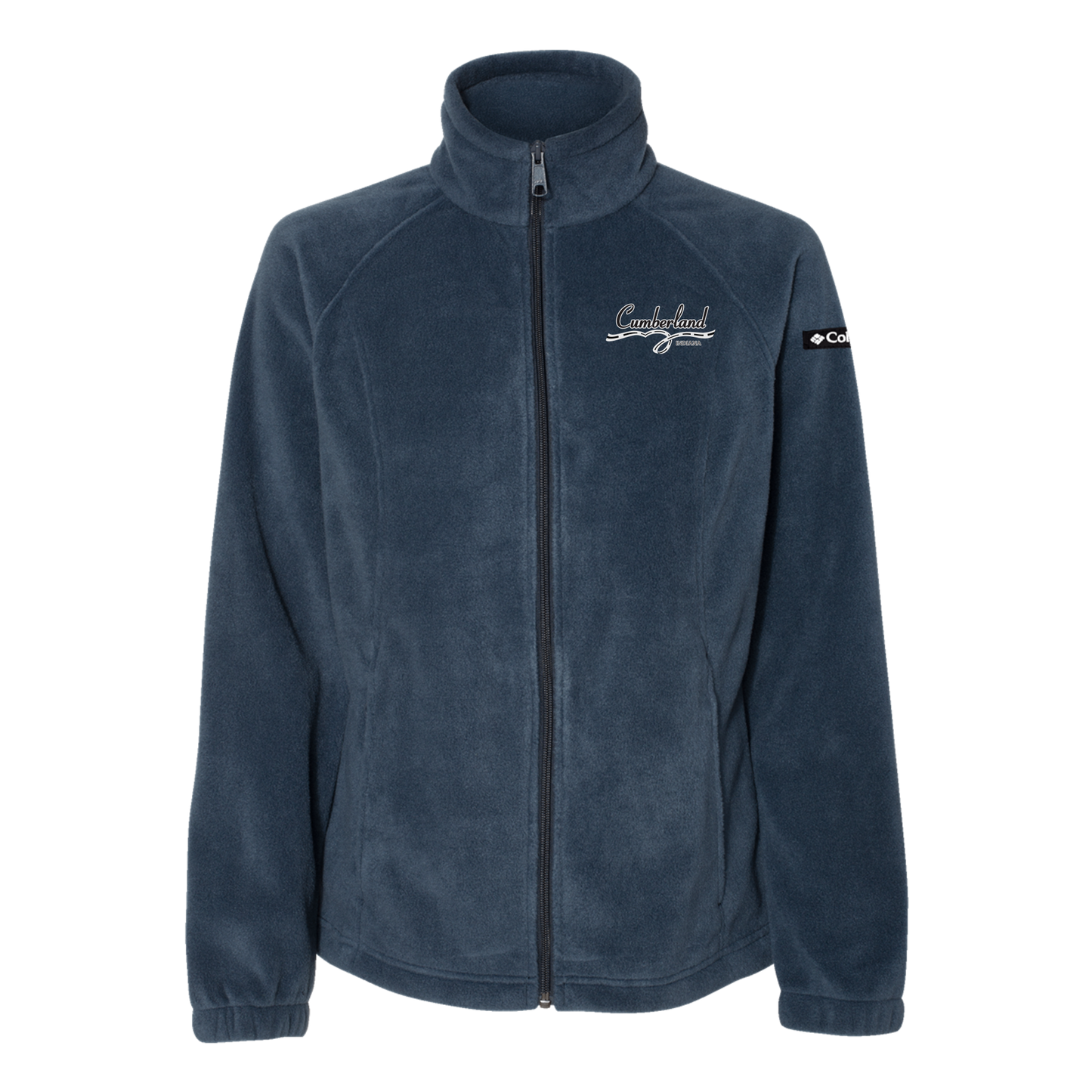 cumberland-columbia-womens-fleece-jacket-embroidery-leftchest-212470-columbianavy-flat-front