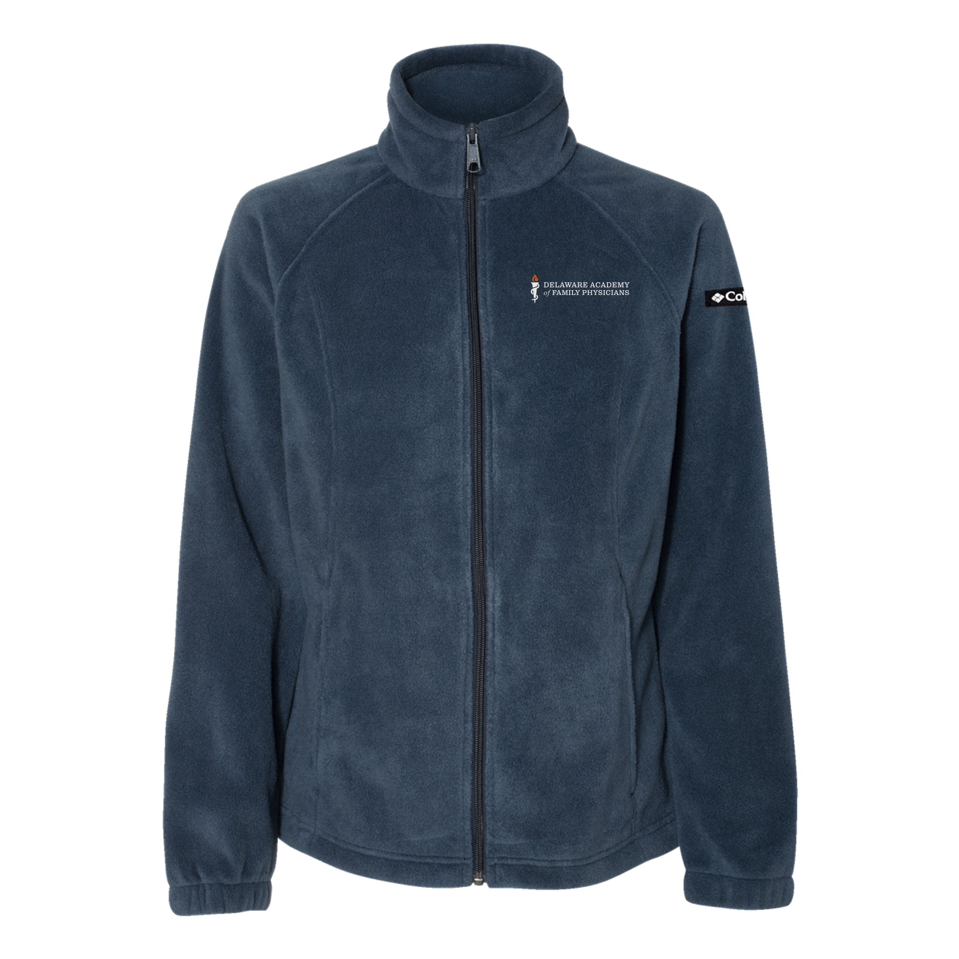 delfamdoc-columbia-womens-fleece-jacket-embroidery-leftchest-212470-columbianavy-flat-front