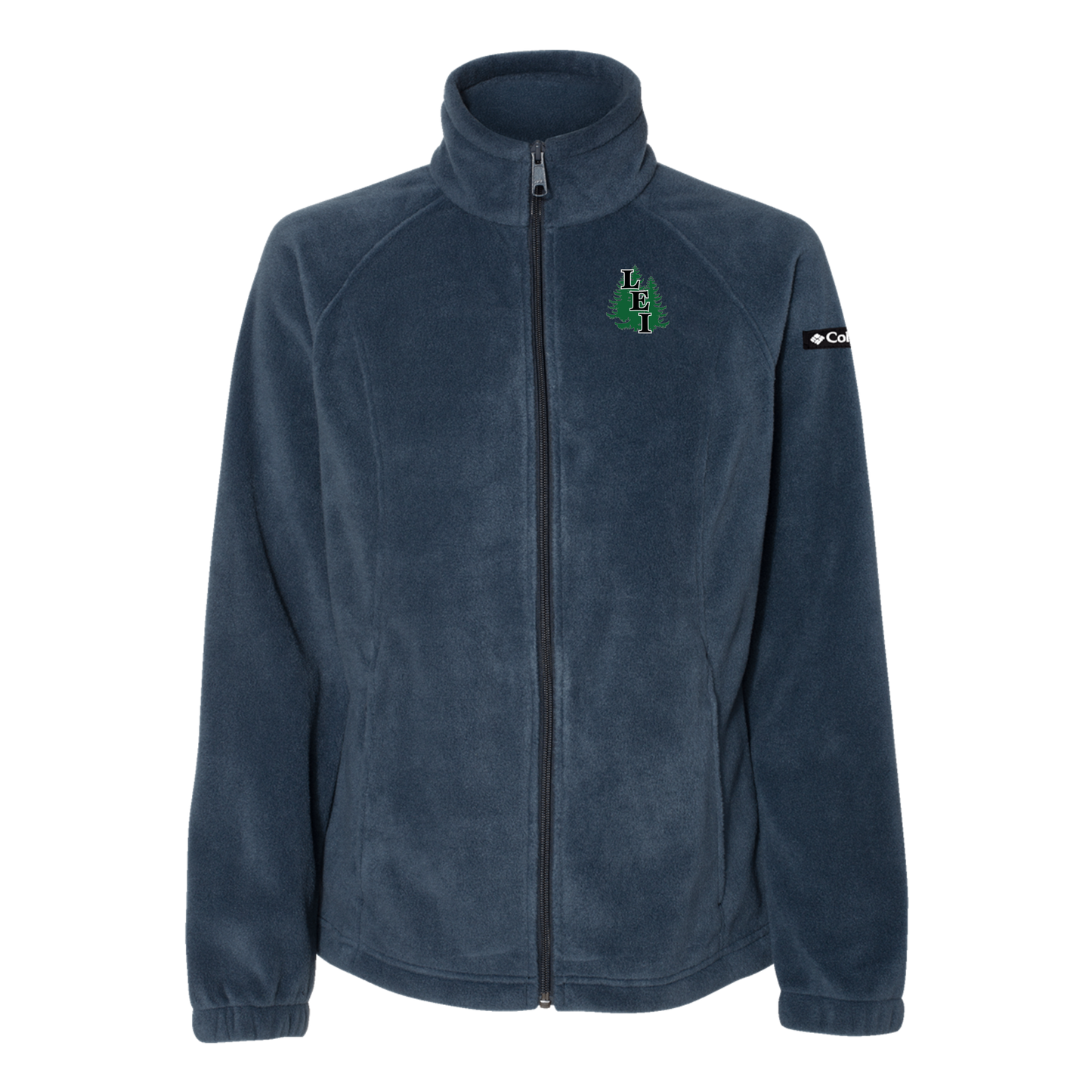leisite-columbia-womens-fleece-jacket-embroidery-leftchest-212470-columbianavy-flat-front