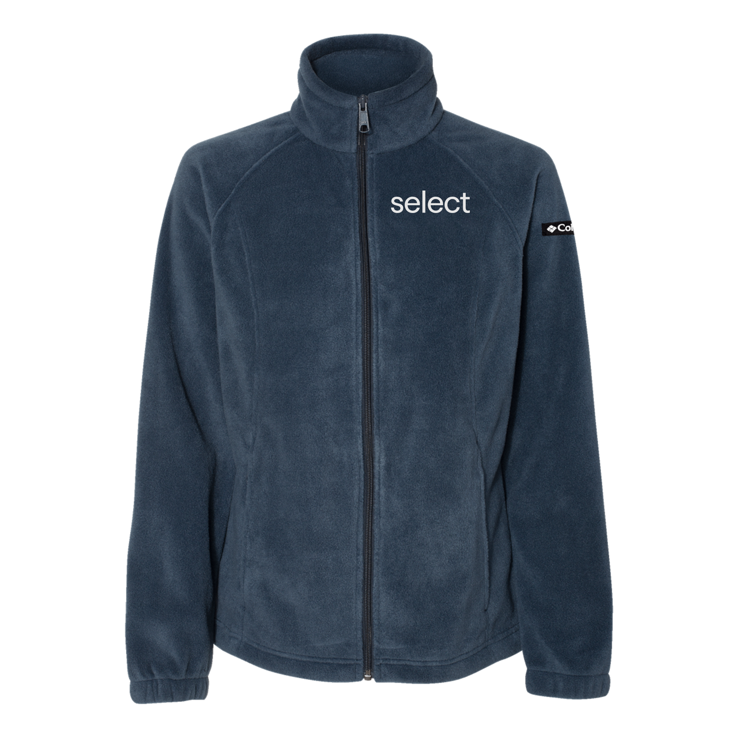 meetselect-columbia-womens-fleece-jacket-embroidery-leftchest-212470-columbianavy-flat-front