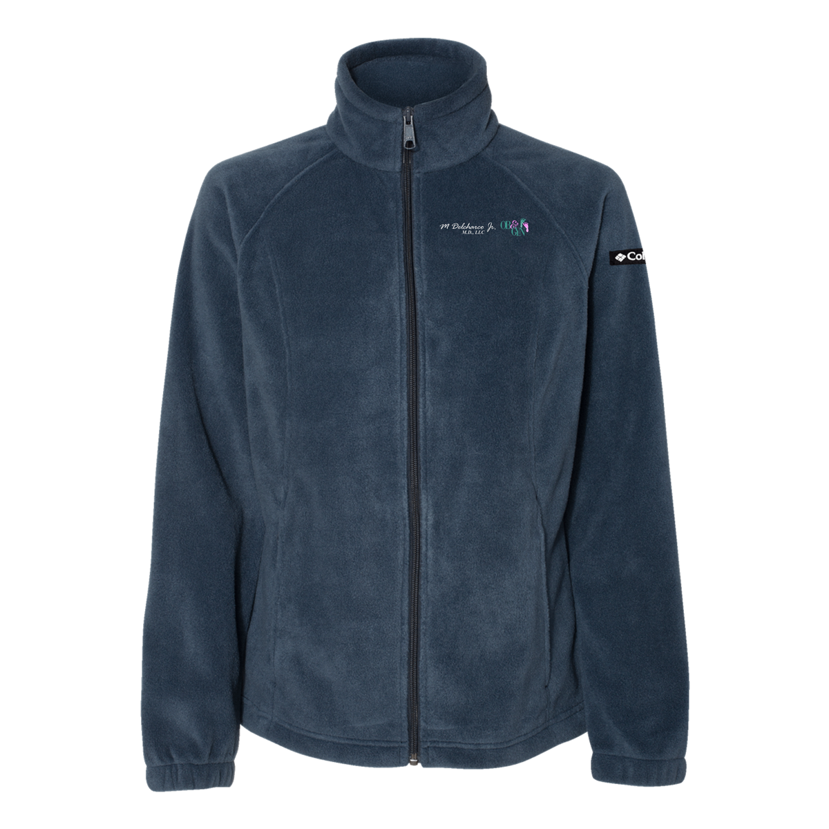 delcharco-columbia-womens-fleece-jacket-embroidery-leftchest-212470-columbianavy-flat-front