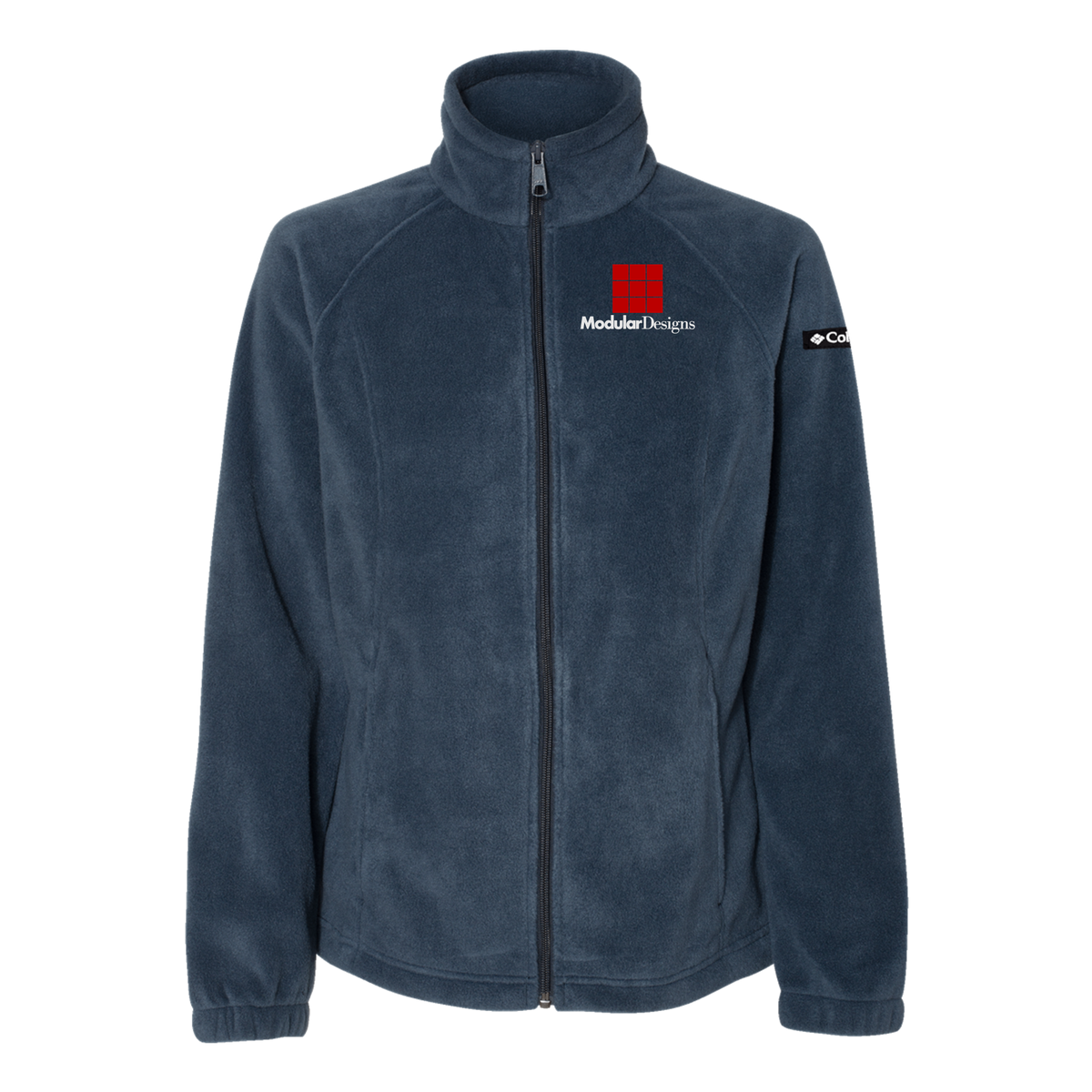 modulardesignsflooring-columbia-womens-fleece-jacket-embroidery-leftchest-212470-columbianavy-flat-front