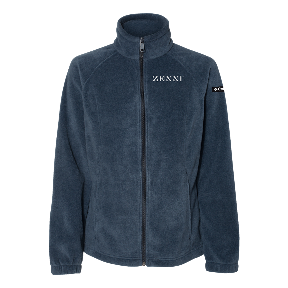 zennioptical-columbia-womens-fleece-jacket-embroidery-leftchest-212470-columbianavy-flat-front