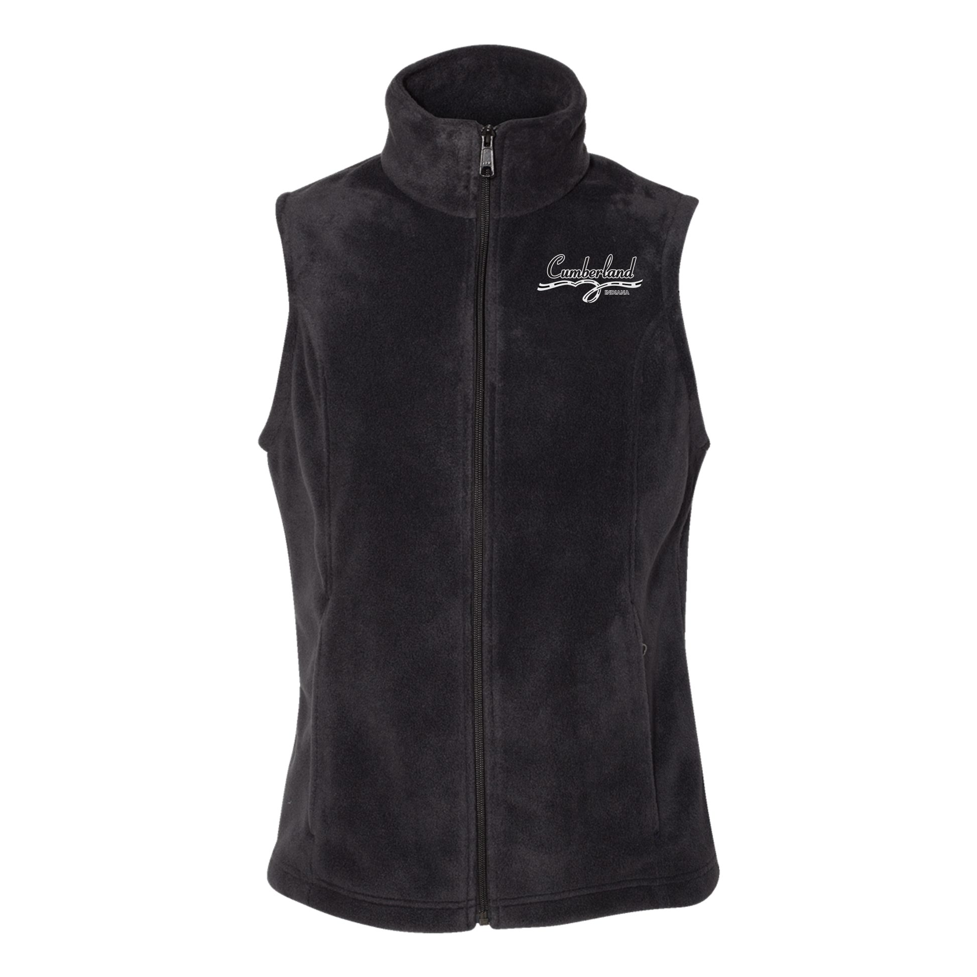 cumberland-columbia-womens-fleece-vest-embroidery-leftchest-212471-black-flat-front