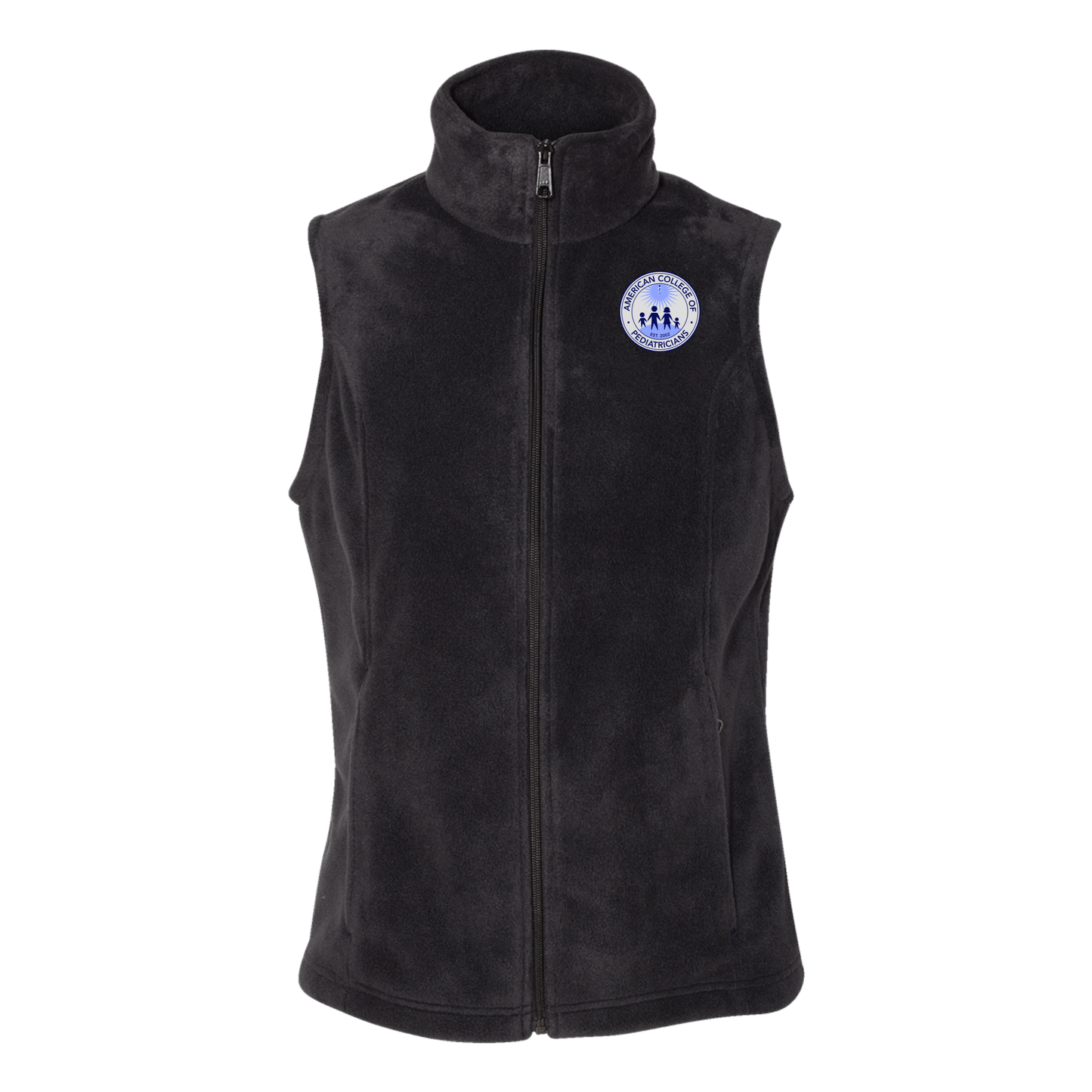 acpeds-columbia-womens-fleece-vest-embroidery-leftchest-212471-black-flat-front