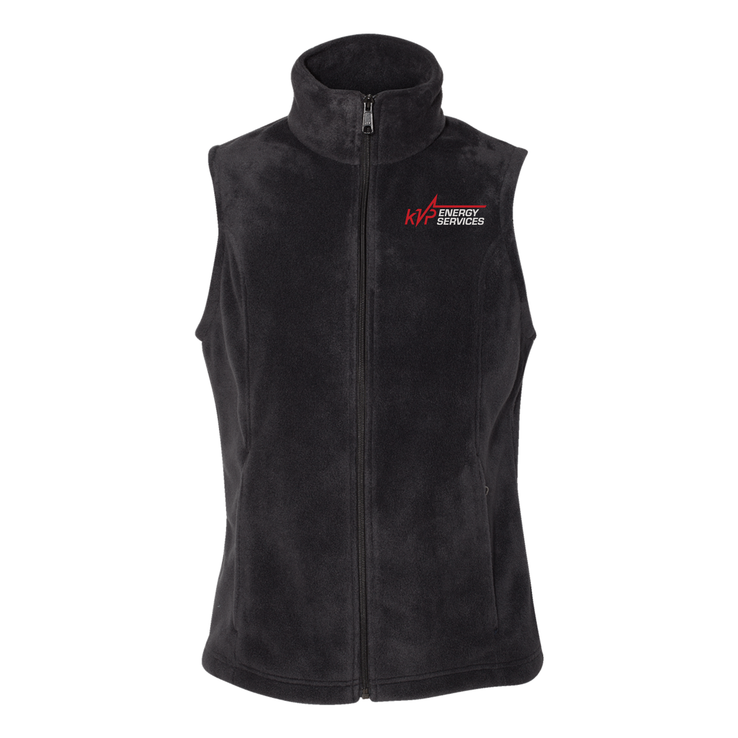 kvpenergy-columbia-womens-fleece-vest-embroidery-leftchest-212471-black-flat-front