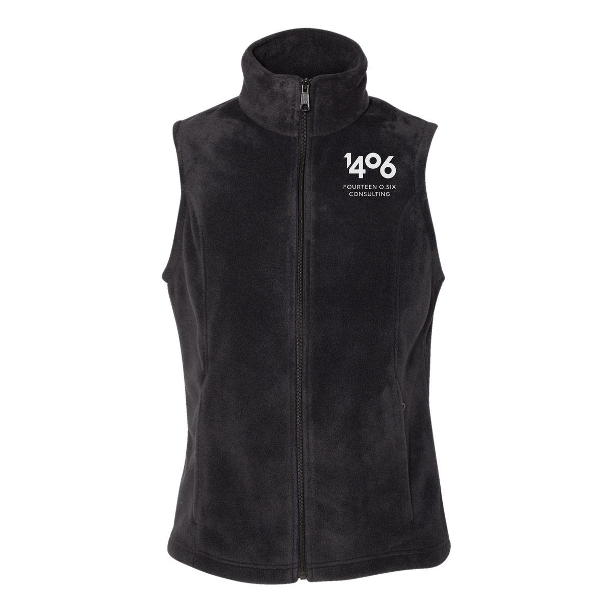 1406consulting-columbia-womens-fleece-vest-embroidery-leftchest-212471-black-flat-front