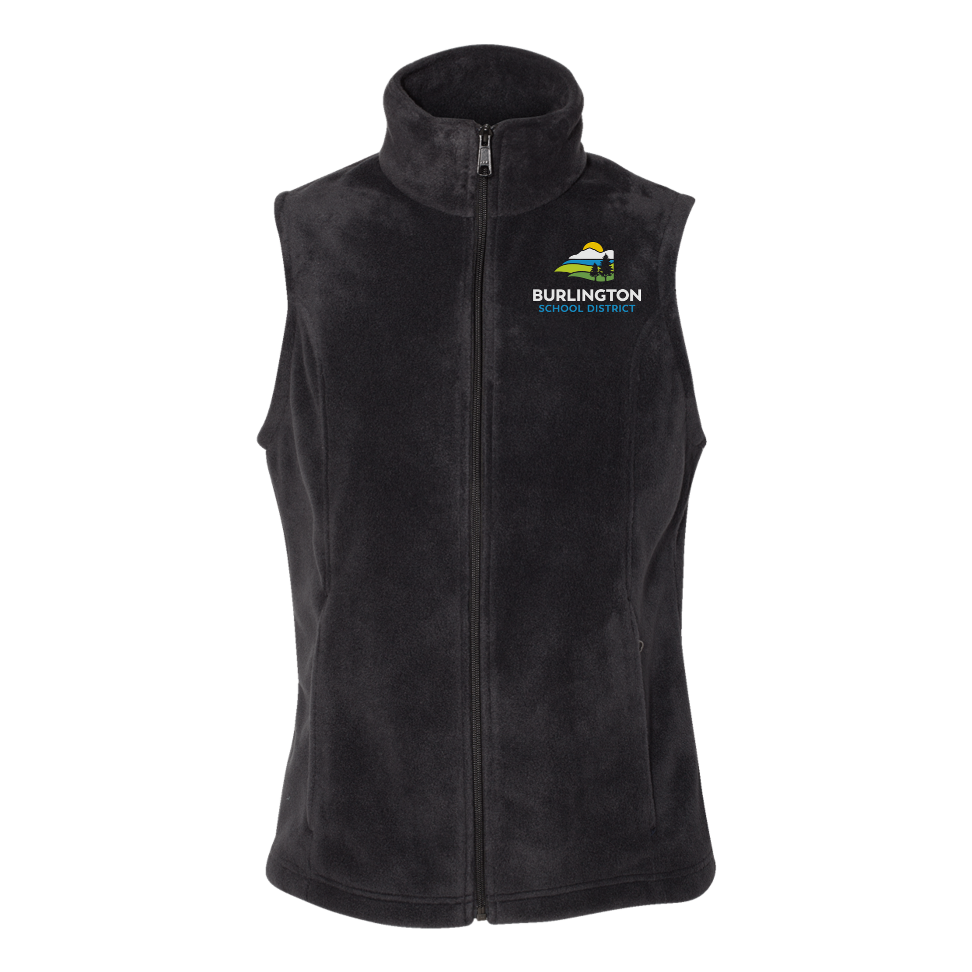 bsdvt-columbia-womens-fleece-vest-embroidery-leftchest-212471-black-flat-front