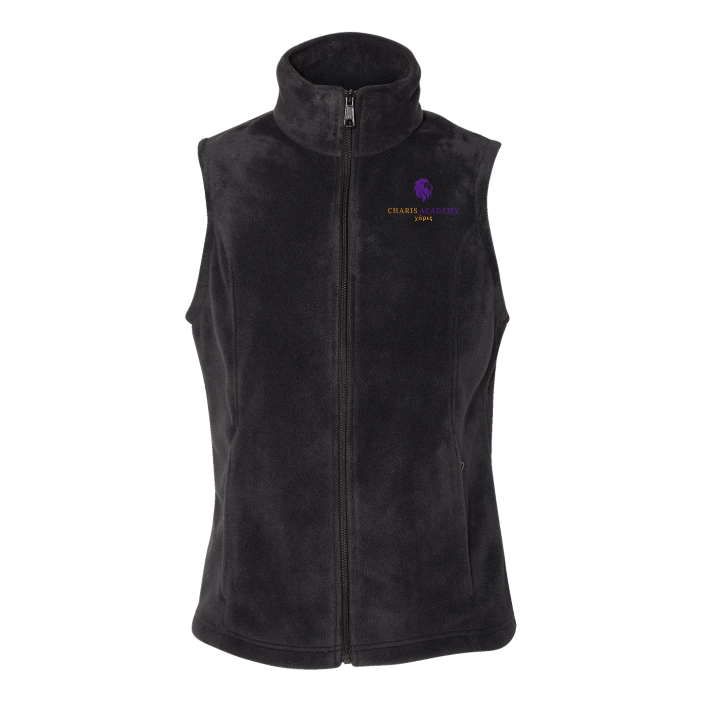 cahazleton-columbia-womens-fleece-vest-embroidery-leftchest-212471-black-flat-front