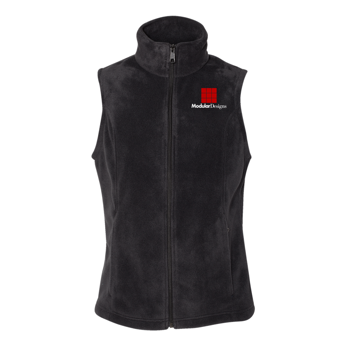 modulardesignsflooring-columbia-womens-fleece-vest-embroidery-leftchest-212471-black-flat-front