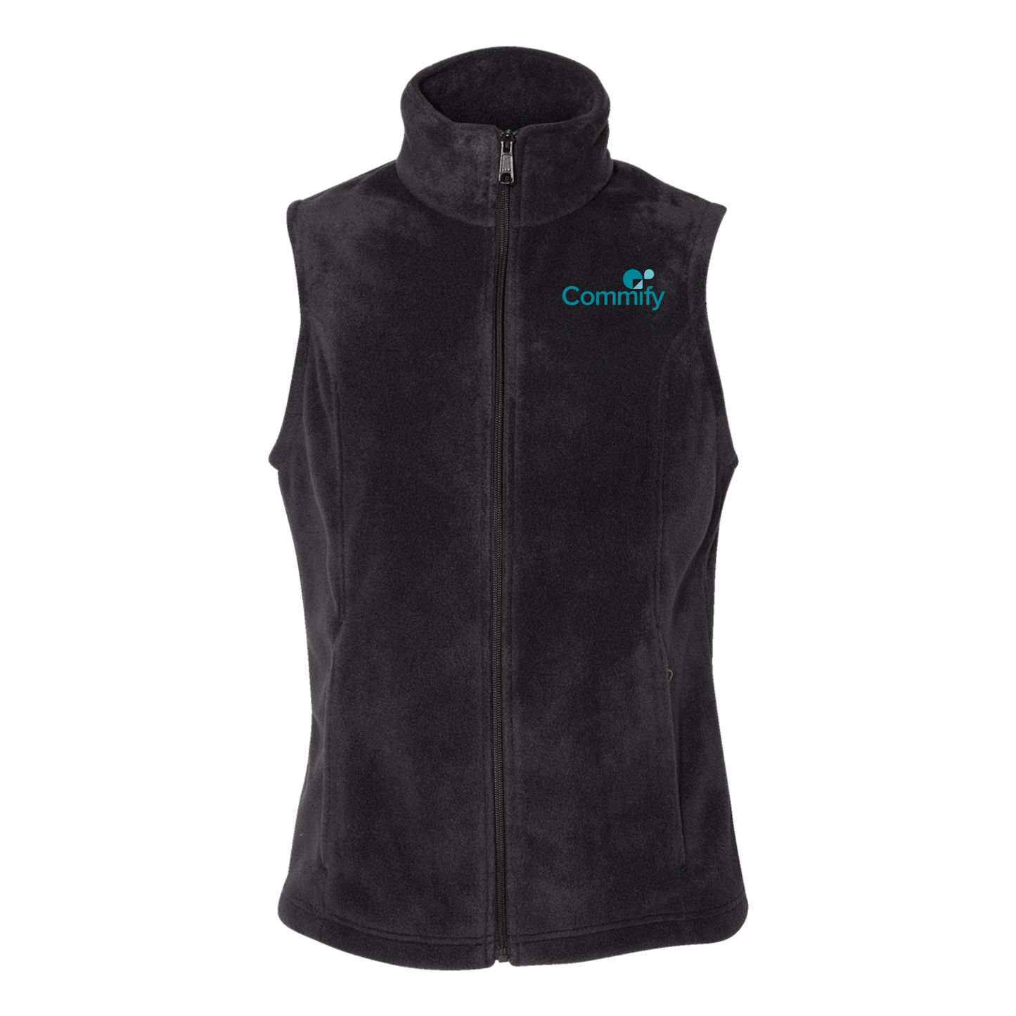 commify-columbia-womens-fleece-vest-embroidery-leftchest-212471-black-flat-front