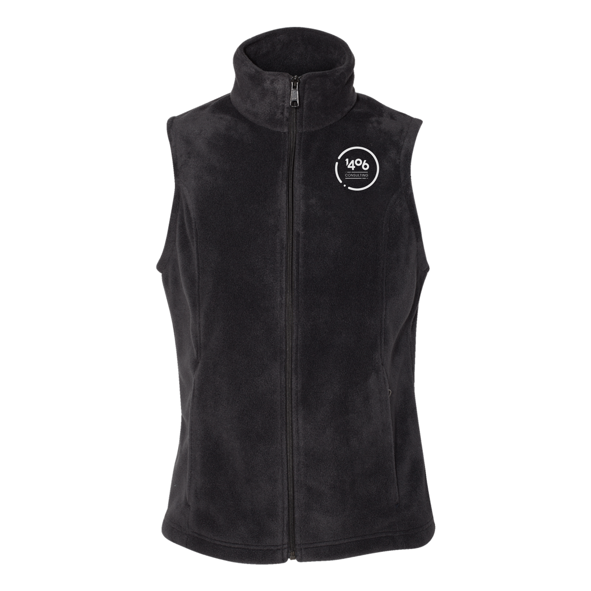 1406consulting-columbia-womens-fleece-vest-embroidery-leftchest-212471-black-flat-front
