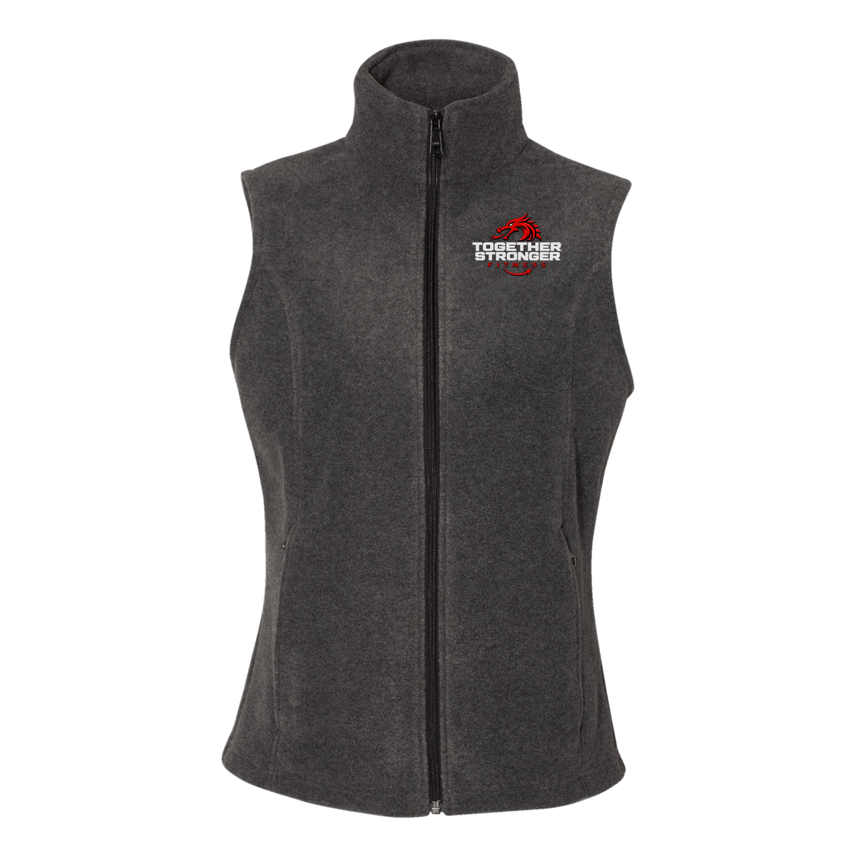 togetherstrongerfitness-columbia-womens-fleece-vest-embroidery-leftchest-212471-charcoalheather-flat-front