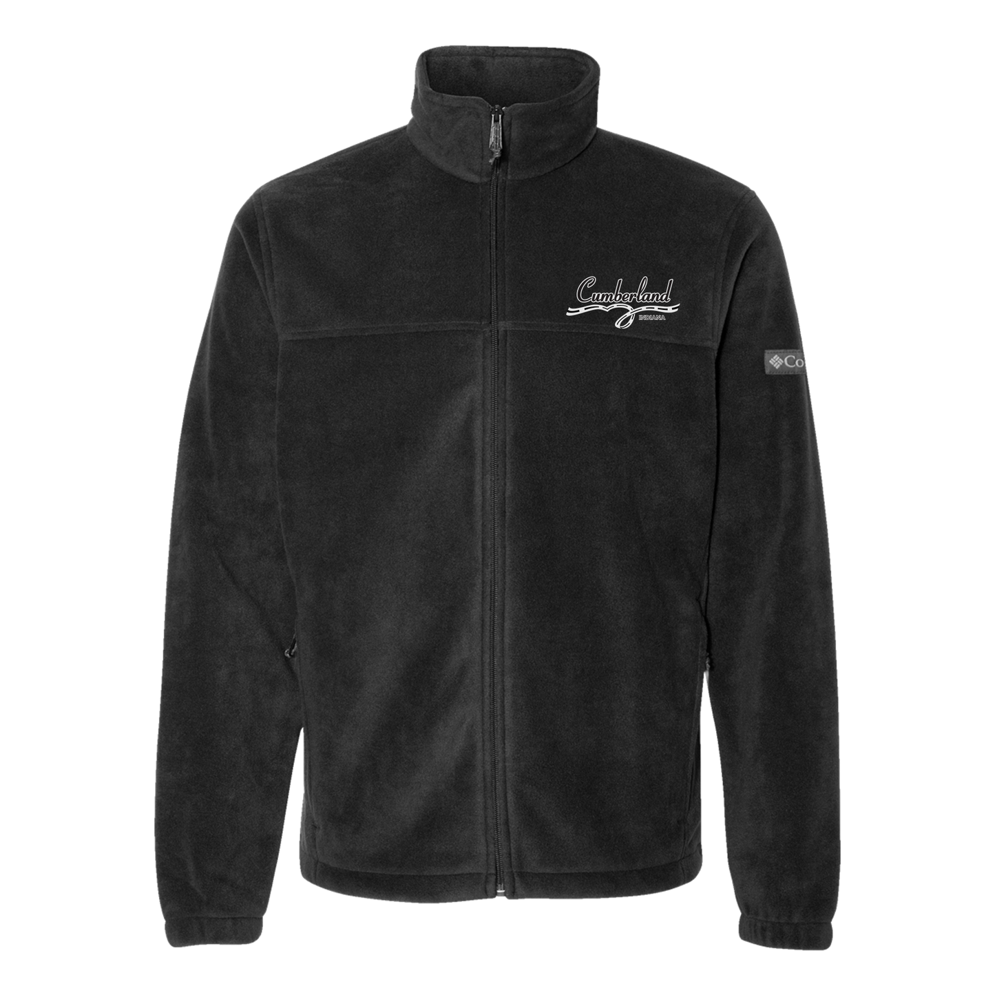 cumberland-columbia-mens-fleece-jacket-embroidery-leftchest-212478-black-flat-front