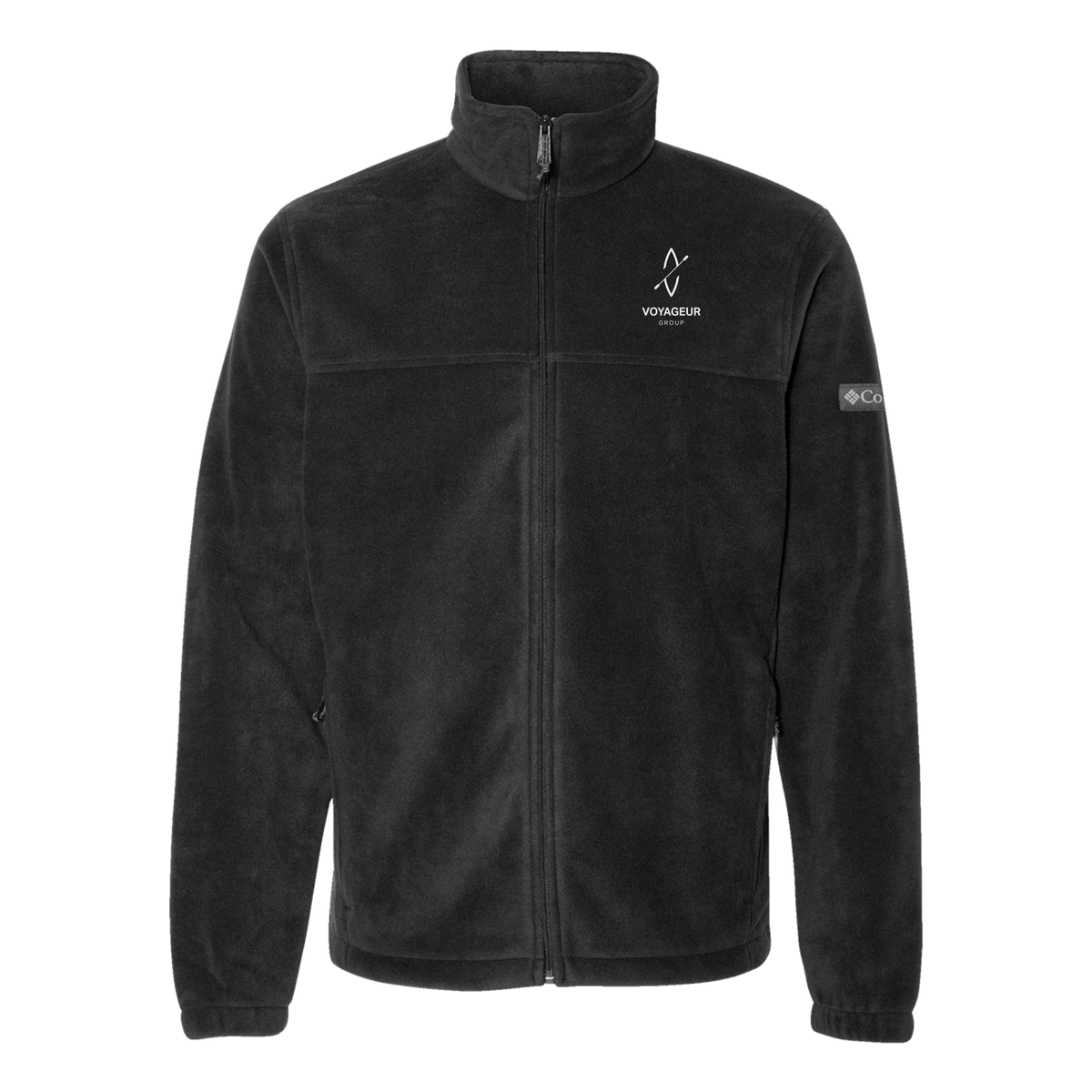 voyageurgroup-columbia-mens-fleece-jacket-embroidery-leftchest-212478-black-flat-front
