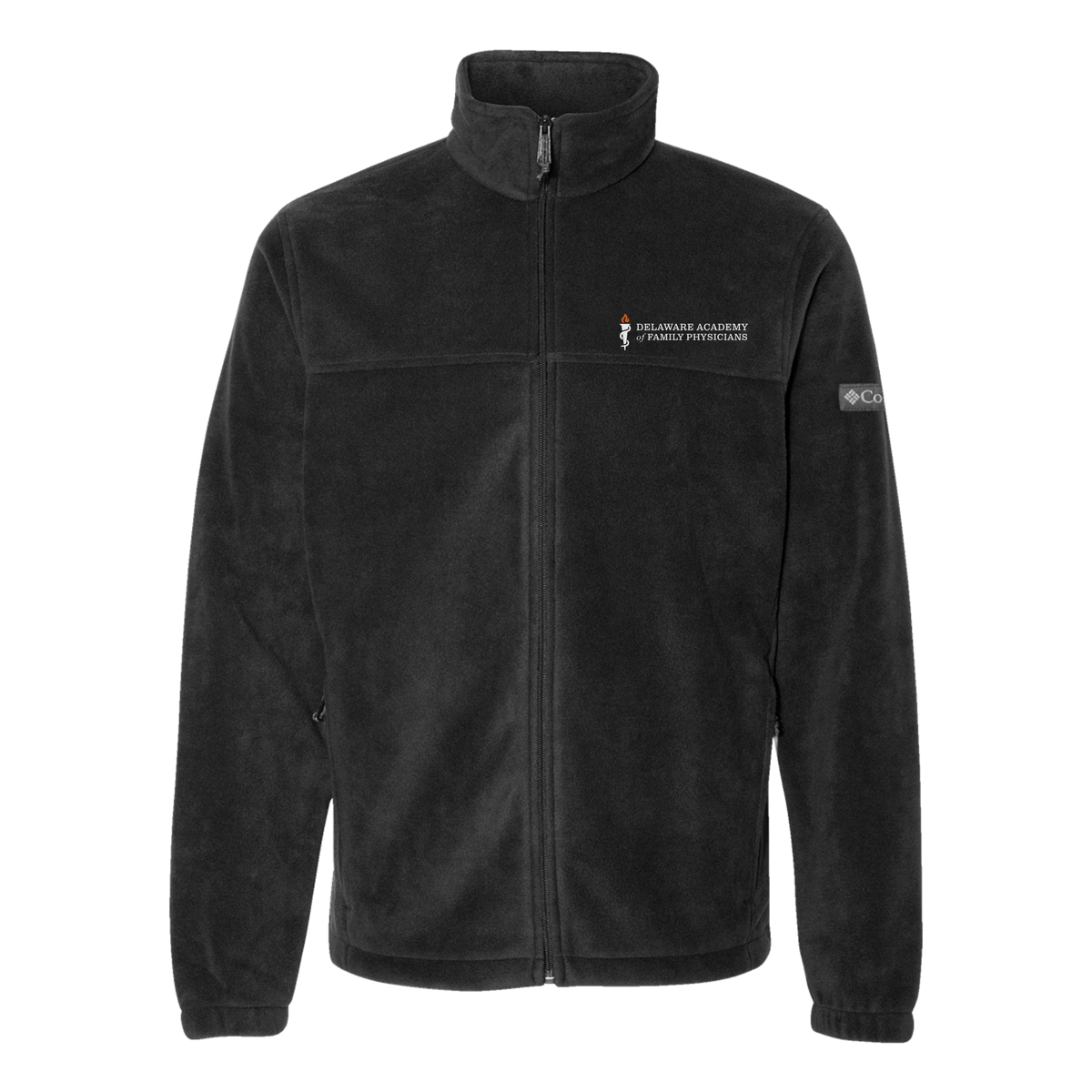 delfamdoc-columbia-mens-fleece-jacket-embroidery-leftchest-212478-black-flat-front