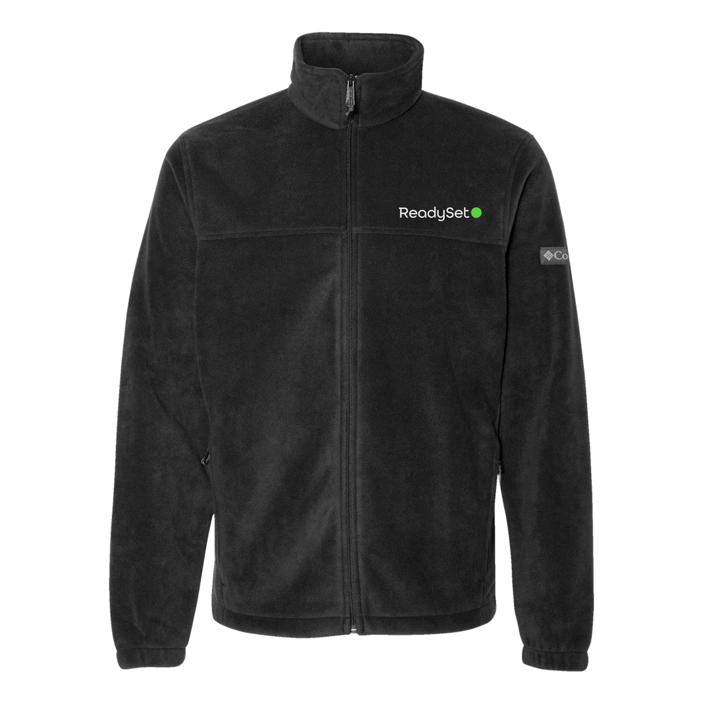 readysetsurgical-columbia-mens-fleece-jacket-embroidery-leftchest-212478-black-flat-front