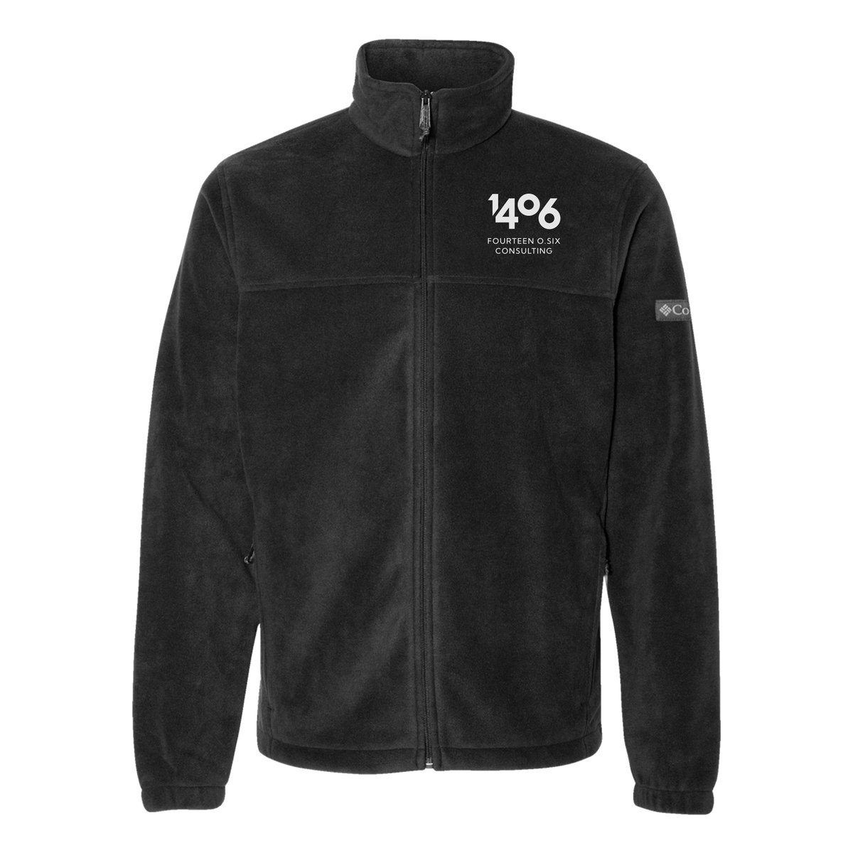 1406consulting-columbia-mens-fleece-jacket-embroidery-leftchest-212478-black-flat-front