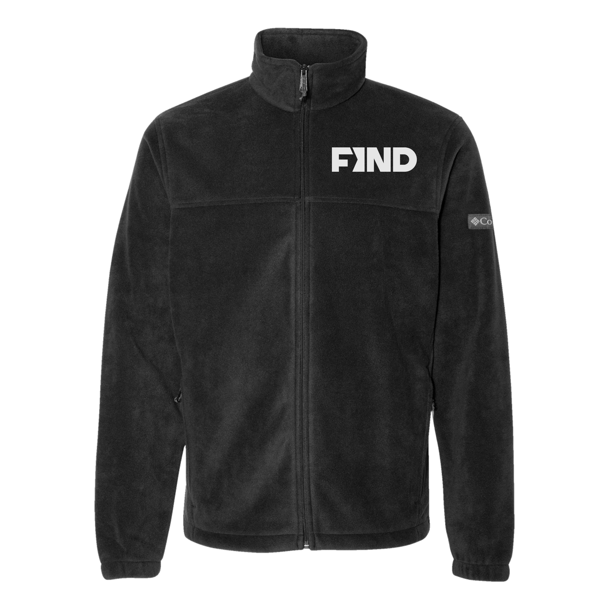 findrealestate-columbia-mens-fleece-jacket-embroidery-leftchest-212478-black-flat-front