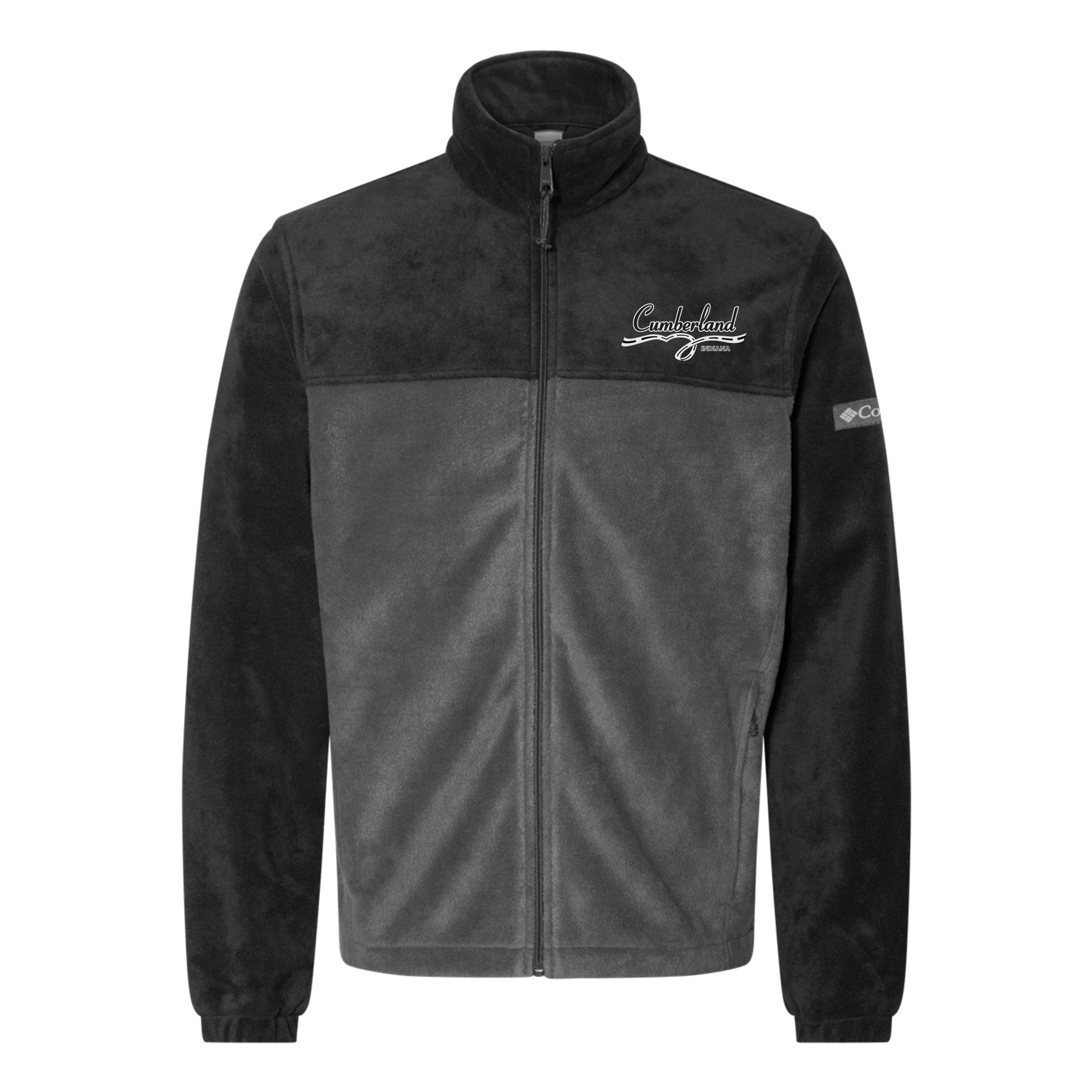 cumberland-columbia-mens-fleece-jacket-embroidery-leftchest-212478-blackgrill-flat-front