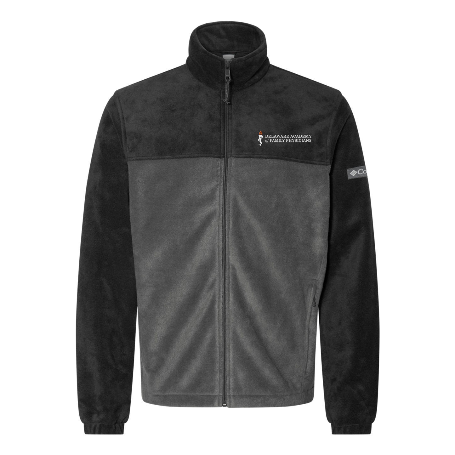 delfamdoc-columbia-mens-fleece-jacket-embroidery-leftchest-212478-blackgrill-flat-front