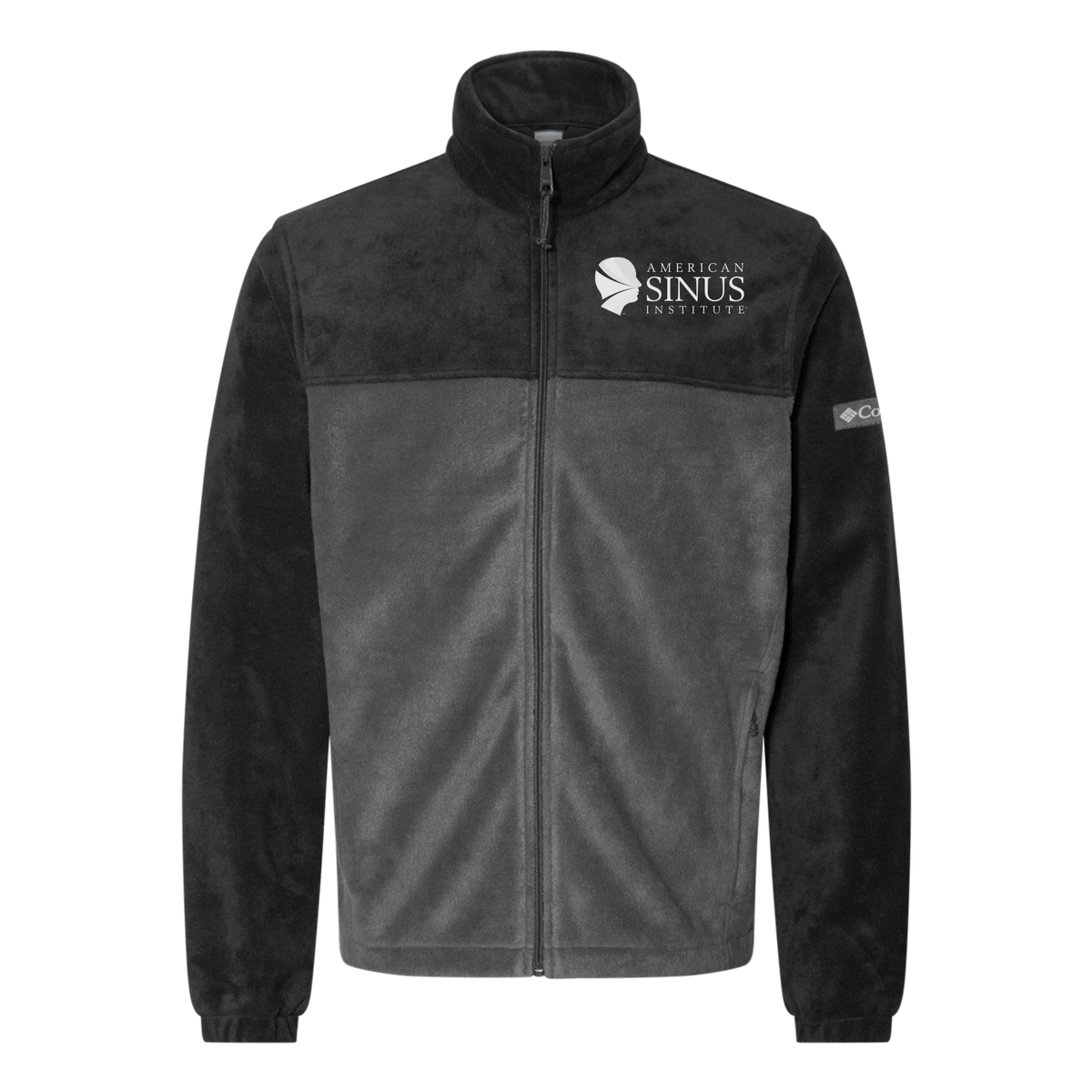 americansinus-columbia-mens-fleece-jacket-embroidery-leftchest-212478-blackgrill-flat-front