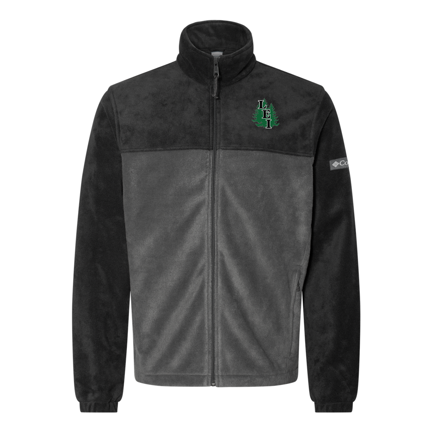 leisite-columbia-mens-fleece-jacket-embroidery-leftchest-212478-blackgrill-flat-front