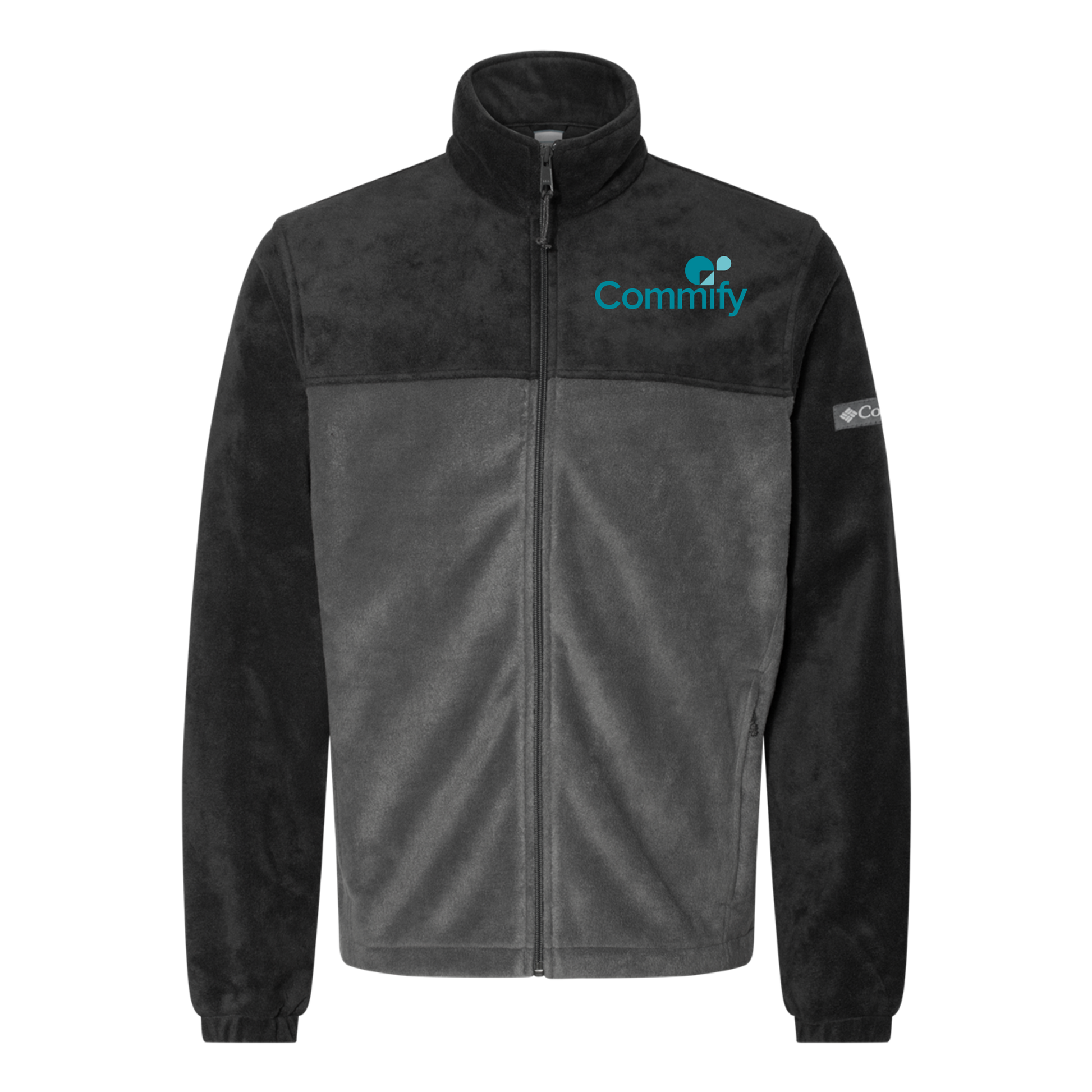 commify-columbia-mens-fleece-jacket-embroidery-leftchest-212478-blackgrill-flat-front