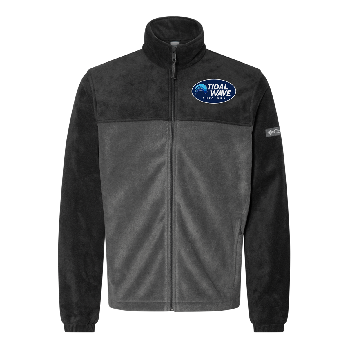tidalwaveautospa-columbia-mens-fleece-jacket-embroidery-leftchest-212478-blackgrill-flat-front