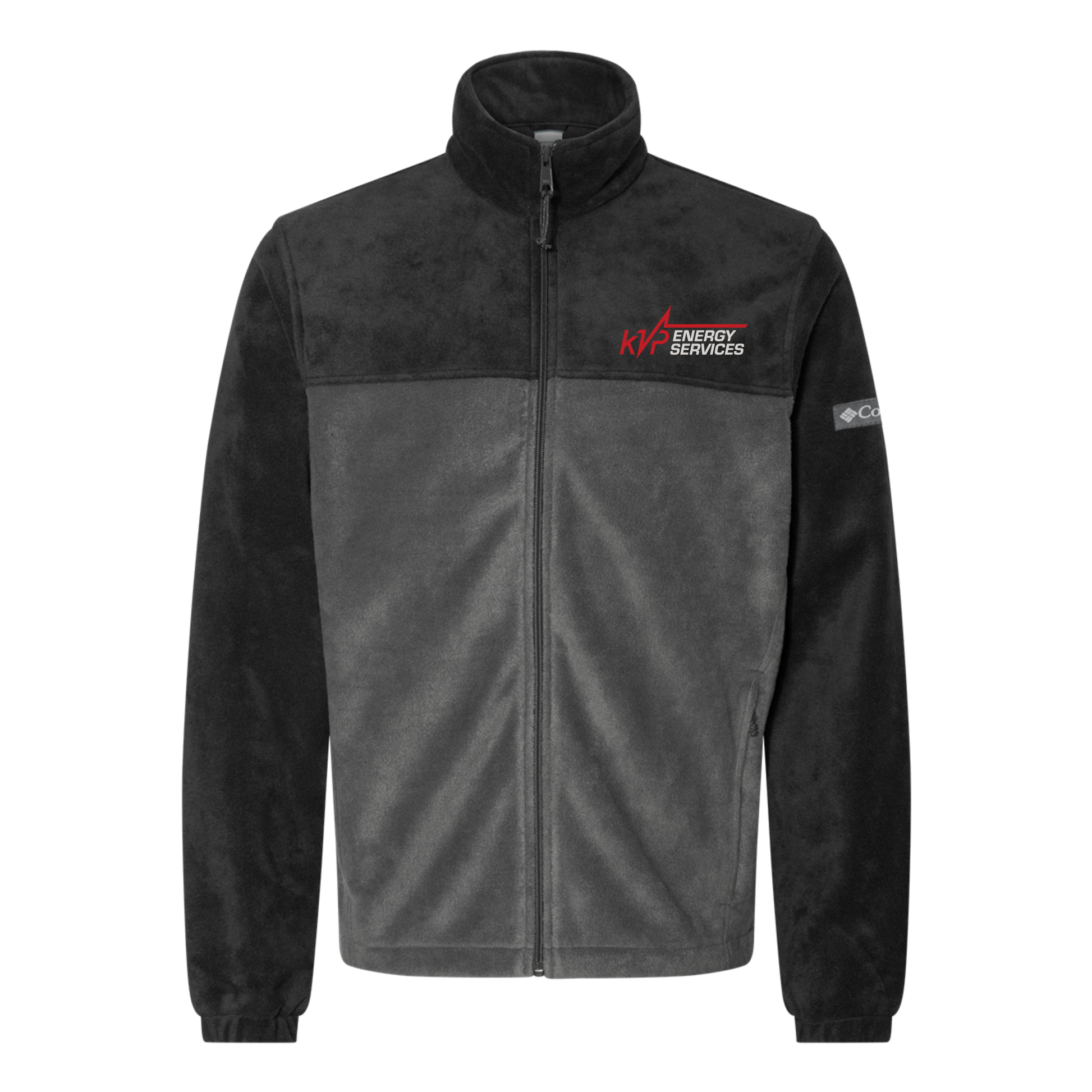 kvpenergy-columbia-mens-fleece-jacket-embroidery-leftchest-212478-blackgrill-flat-front