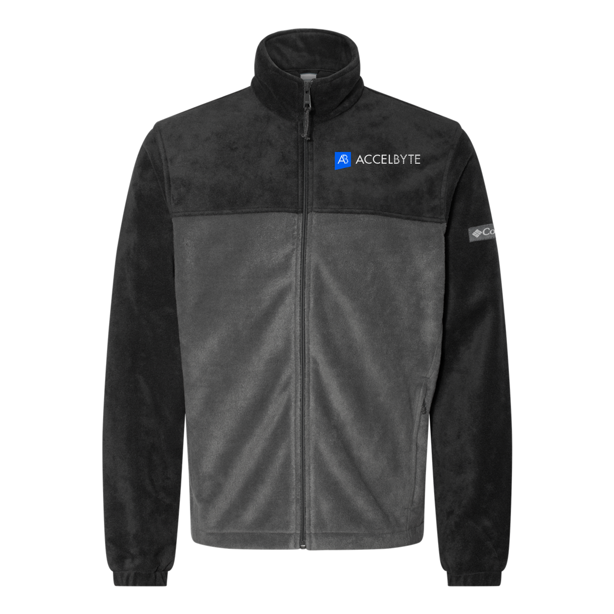 accelbyte-columbia-mens-fleece-jacket-embroidery-leftchest-212478-blackgrill-flat-front