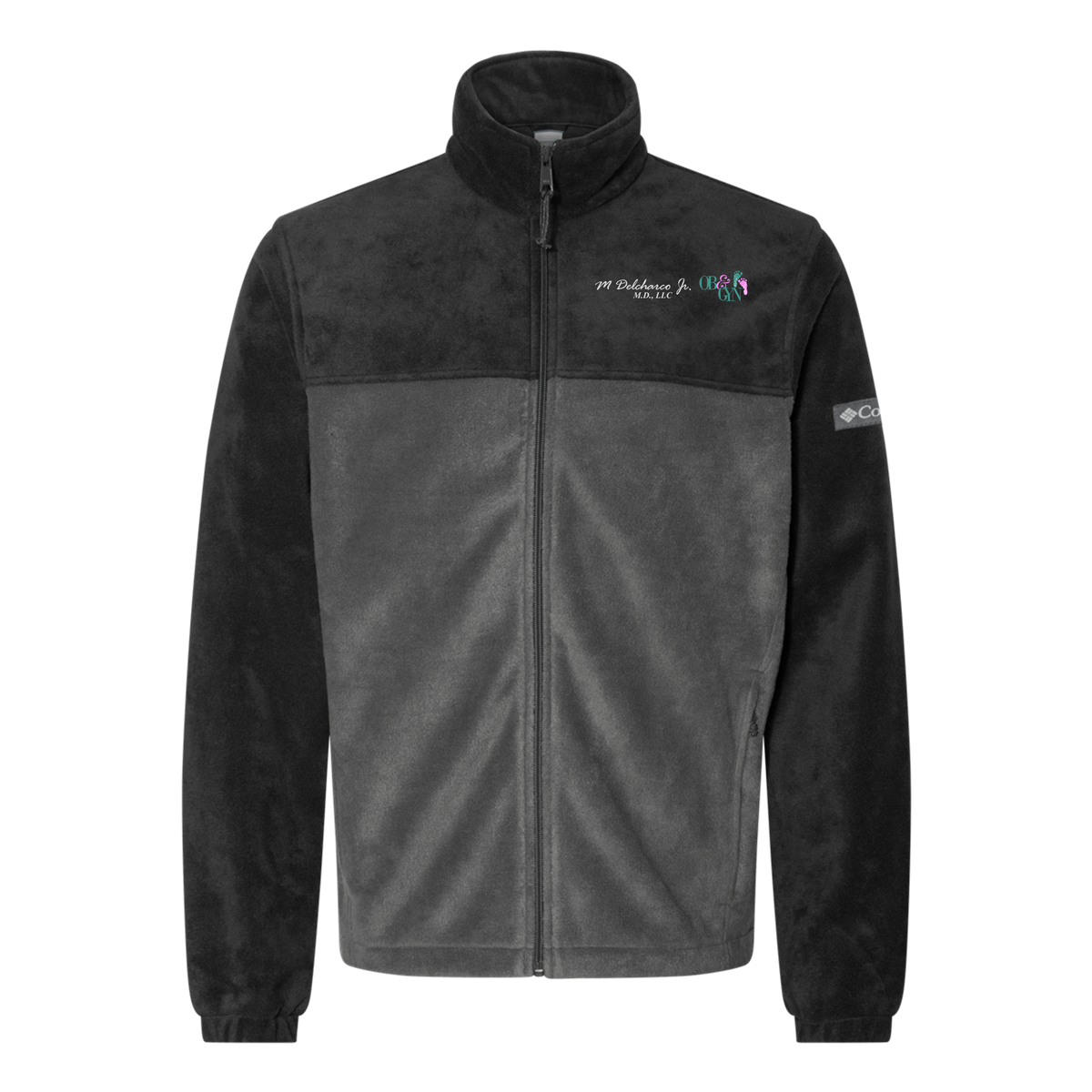 delcharco-columbia-mens-fleece-jacket-embroidery-leftchest-212478-blackgrill-flat-front