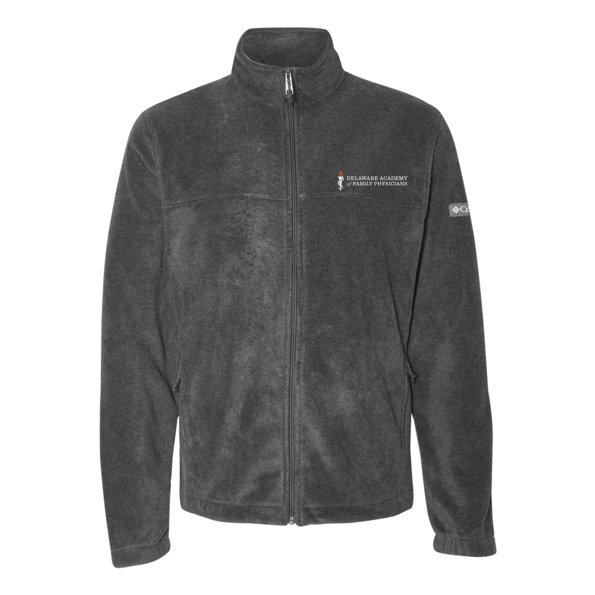 delfamdoc-columbia-mens-fleece-jacket-embroidery-leftchest-212478-charcoalheather-flat-front
