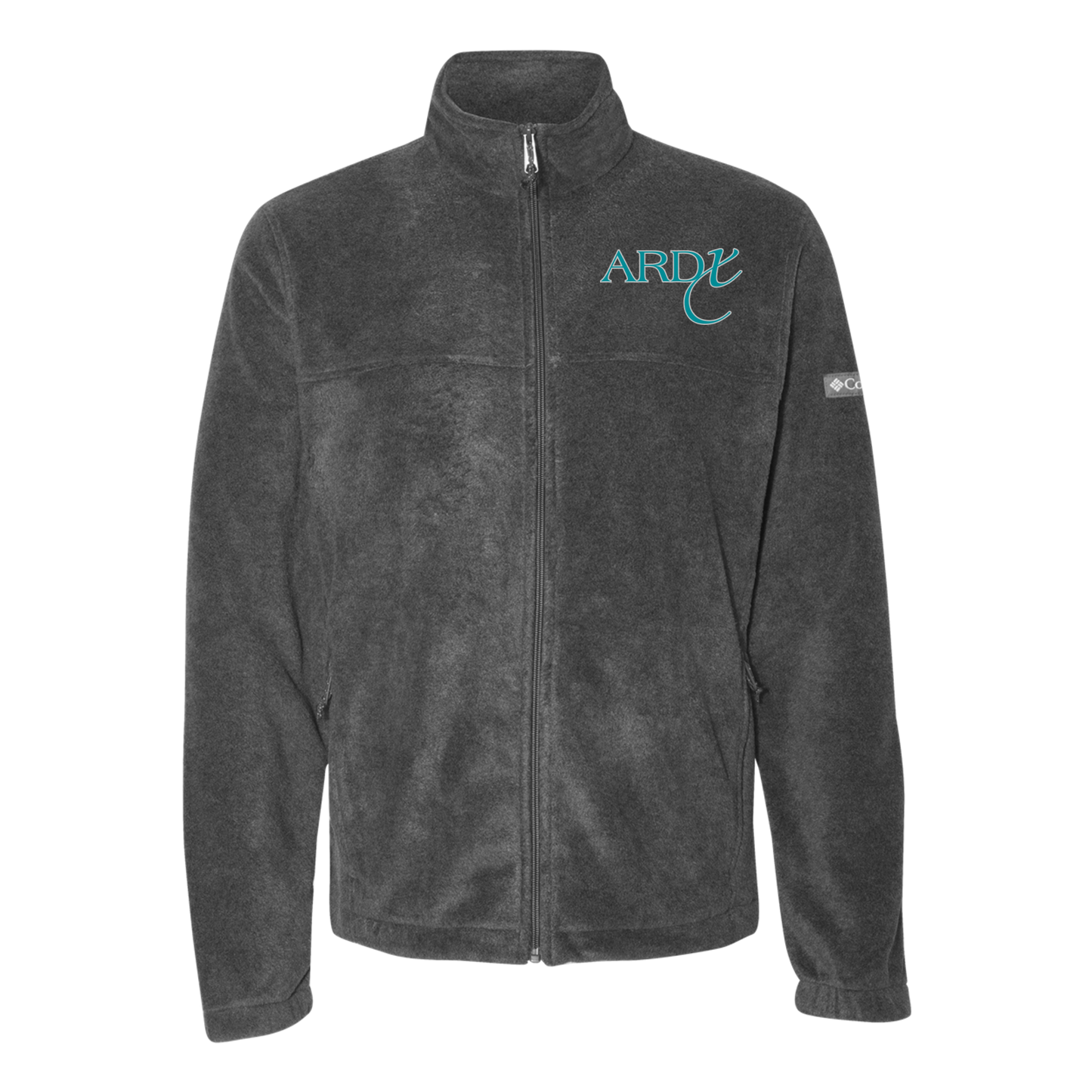 ardx-columbia-mens-fleece-jacket-embroidery-leftchest-212478-charcoalheather-flat-front