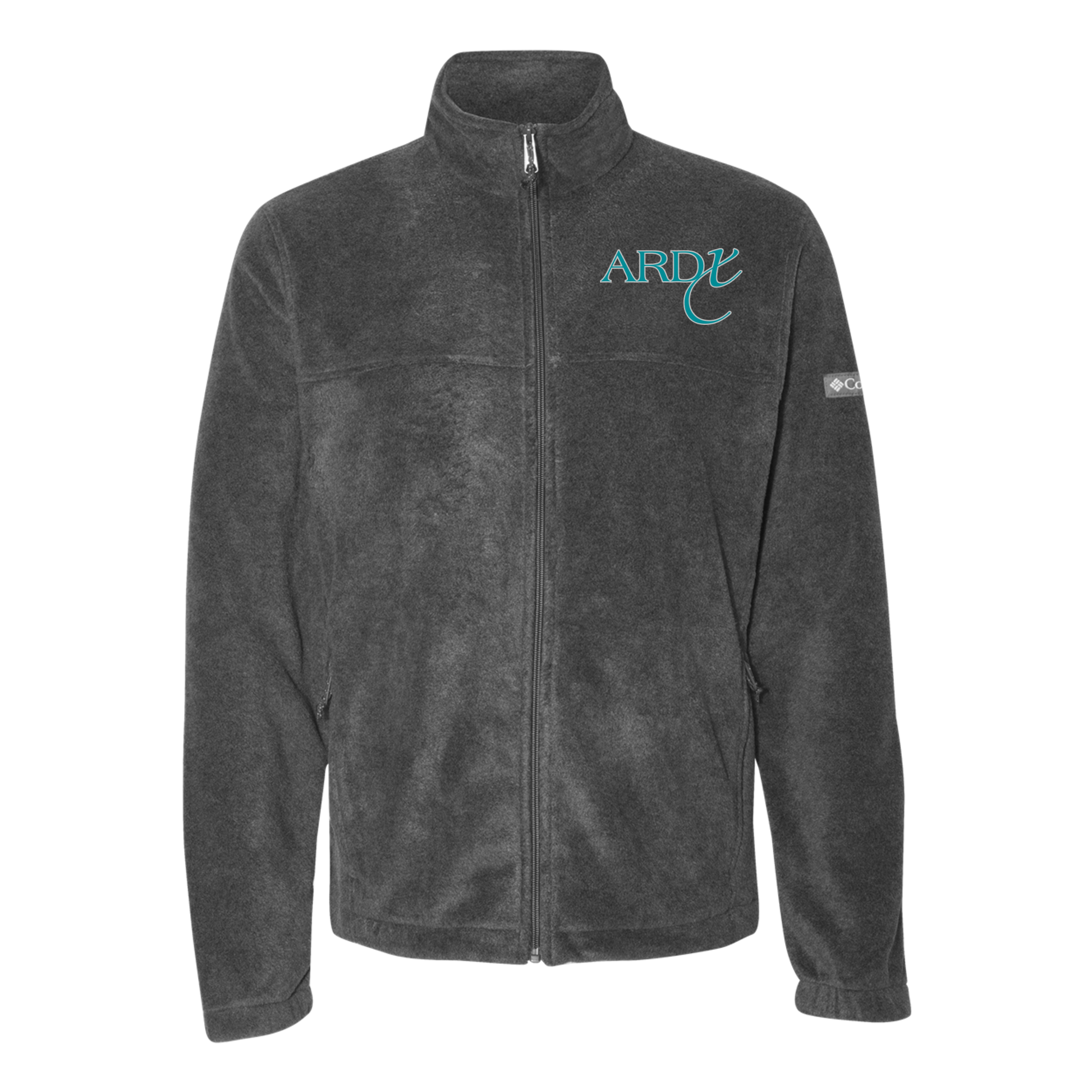 ardx-columbia-mens-fleece-jacket-embroidery-leftchest-212478-charcoalheather-flat-front