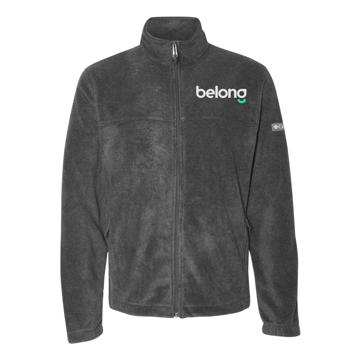 belonghome-columbia-mens-fleece-jacket-embroidery-leftchest-212478-charcoalheather-flat-front