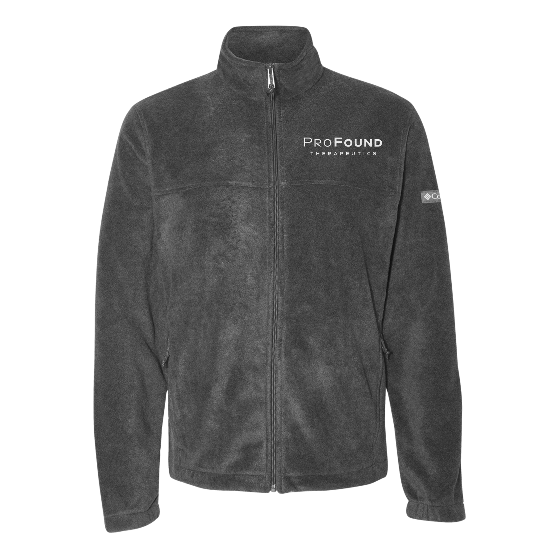 profoundtx-columbia-mens-fleece-jacket-embroidery-leftchest-212478-charcoalheather-flat-front