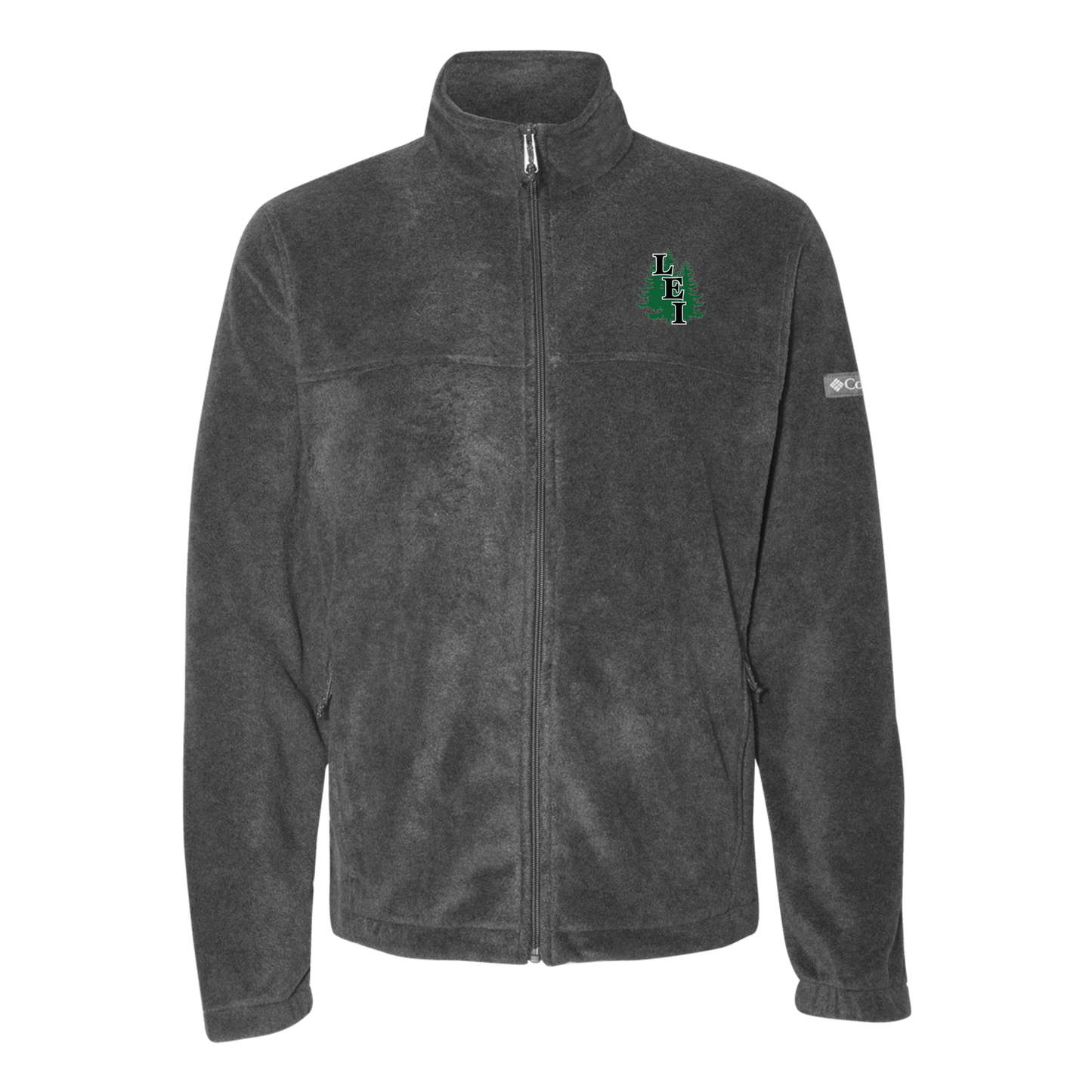 leisite-columbia-mens-fleece-jacket-embroidery-leftchest-212478-charcoalheather-flat-front