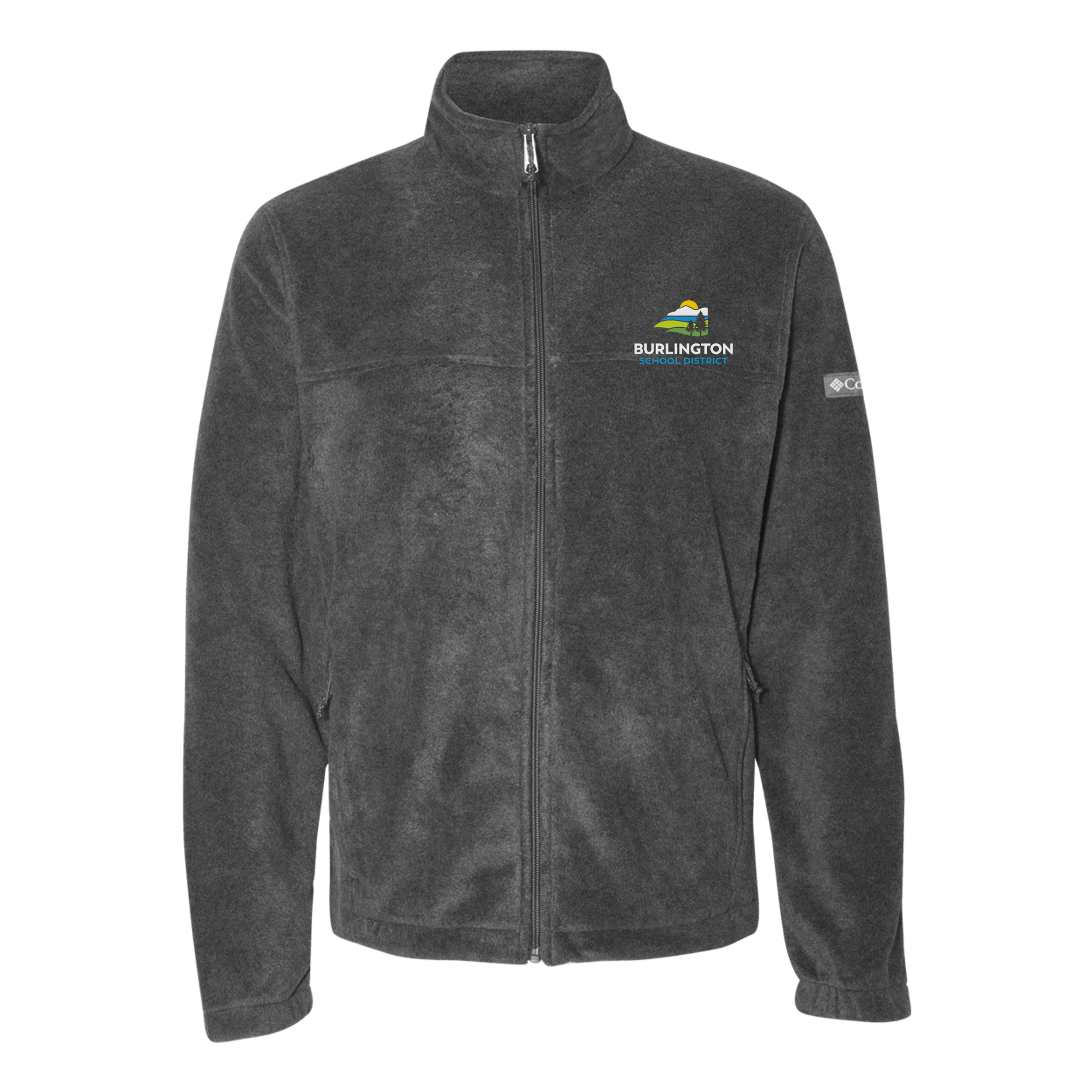 bsdvt-columbia-mens-fleece-jacket-embroidery-leftchest-212478-charcoalheather-flat-front