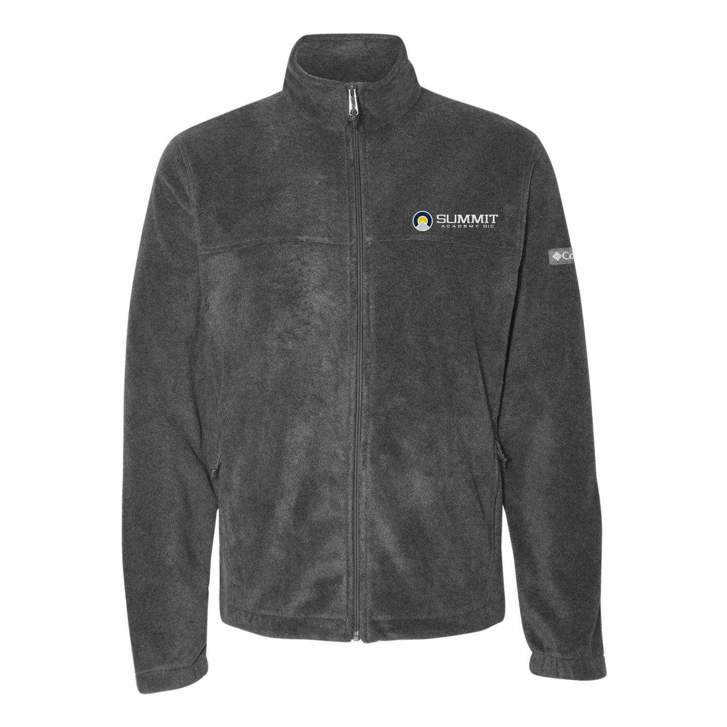 saoic-columbia-mens-fleece-jacket-embroidery-leftchest-212478-charcoalheather-flat-front