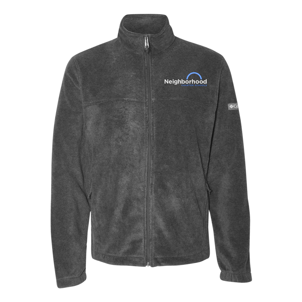 ncschools-columbia-mens-fleece-jacket-embroidery-leftchest-212478-charcoalheather-flat-front