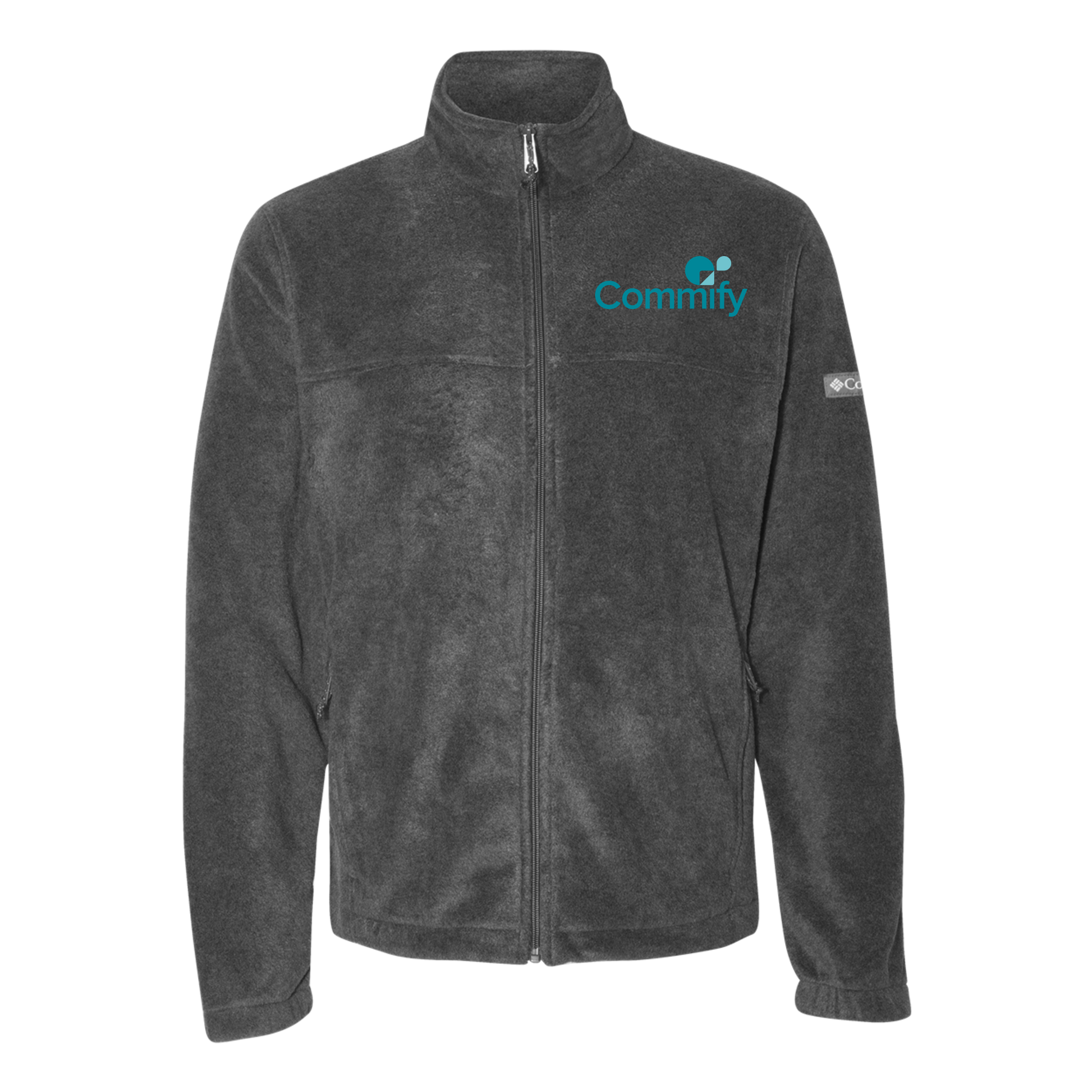 commify-columbia-mens-fleece-jacket-embroidery-leftchest-212478-charcoalheather-flat-front