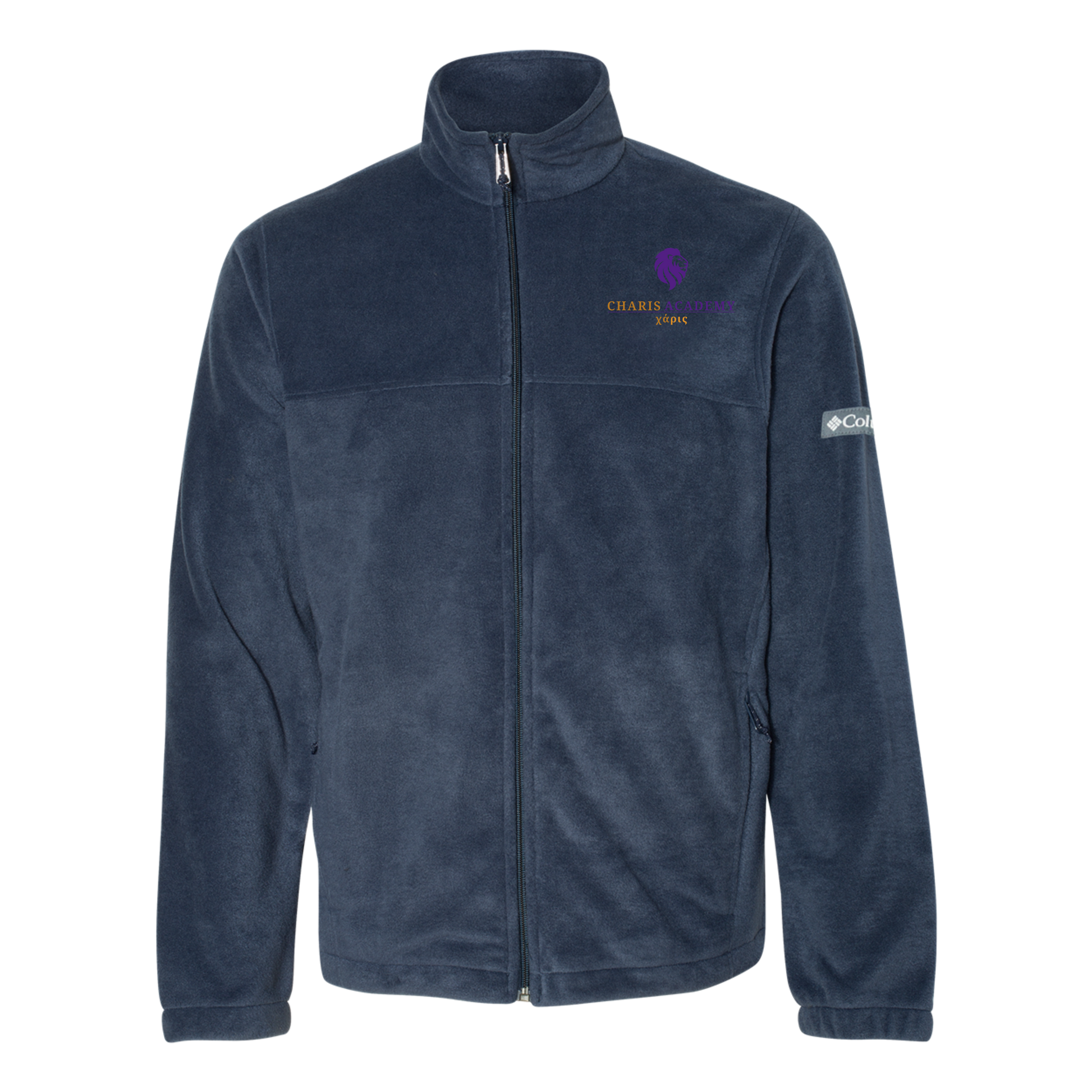 cahazleton-columbia-mens-fleece-jacket-embroidery-leftchest-212478-collegiatenavy-flat-front
