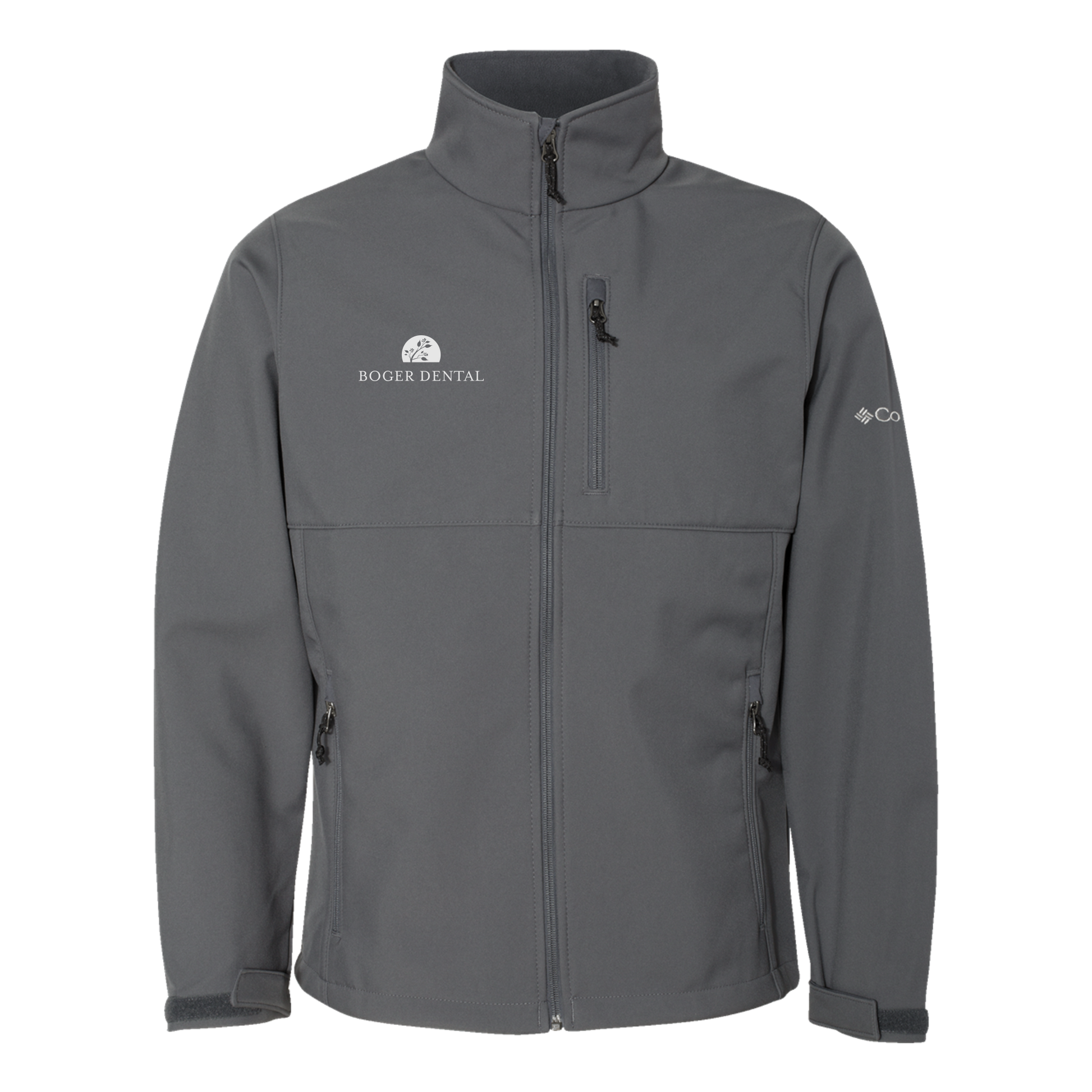 boger-dental-columbia-ascender-soft-shell-jacket-embroidery-rightchest-212483-graphite-flat-front