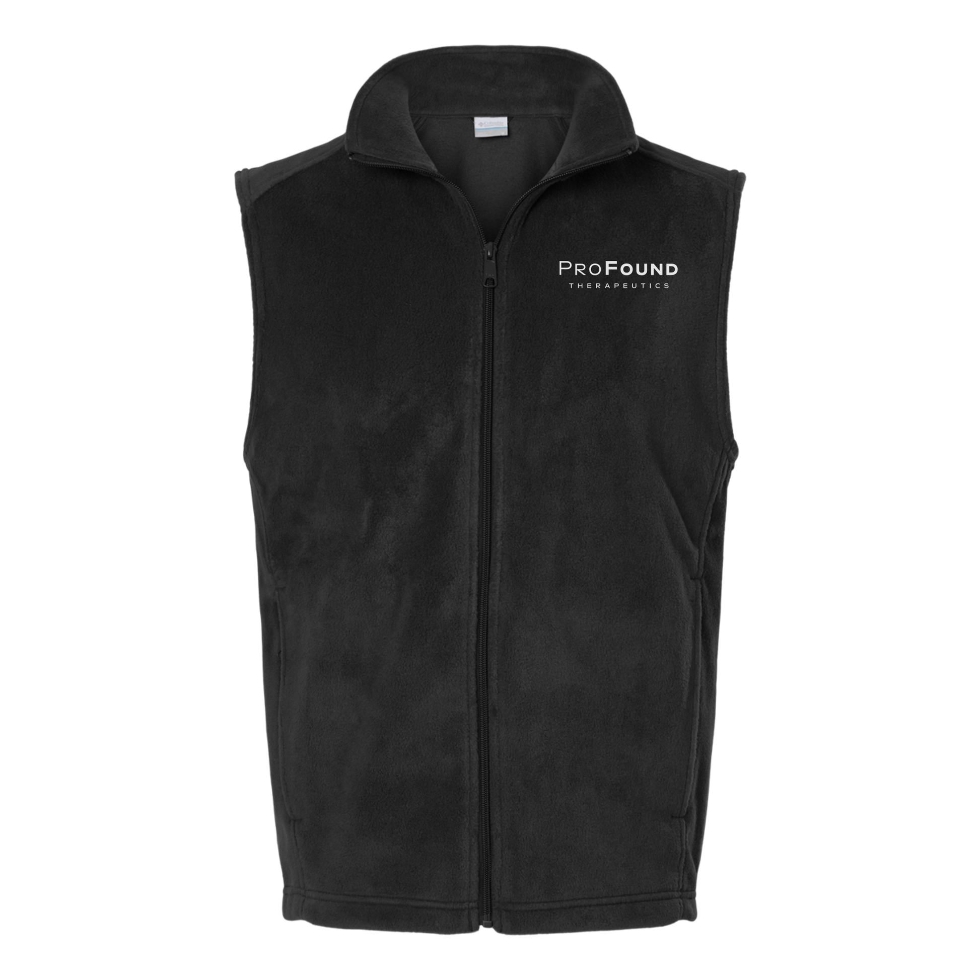 profoundtx-columbia-mens-fleece-vest-embroidery-leftchest-212488-black-flat-front