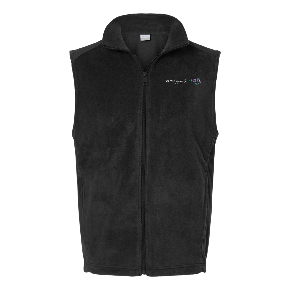 delcharco-columbia-mens-fleece-vest-embroidery-leftchest-212488-black-flat-front