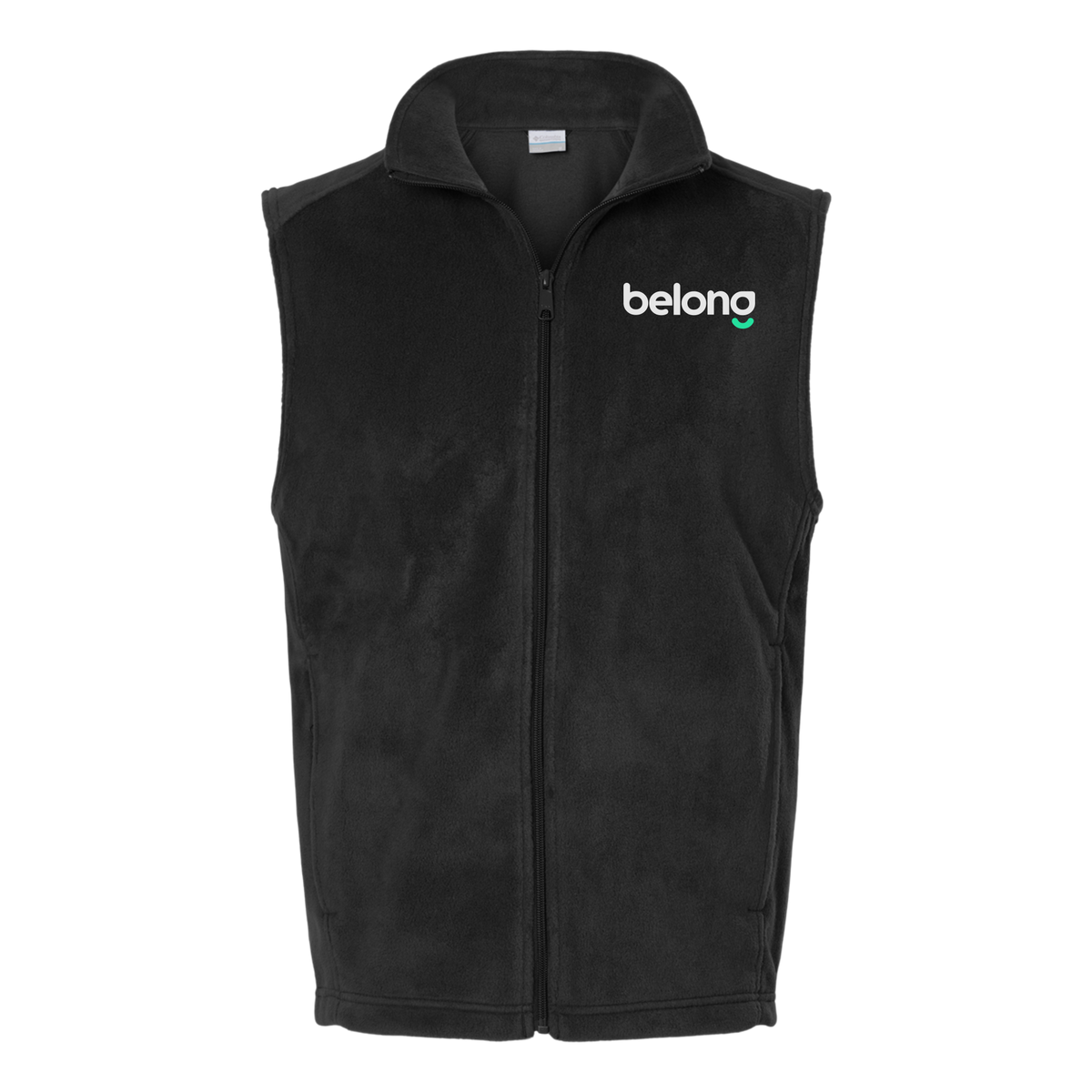 belonghome-columbia-mens-fleece-vest-embroidery-leftchest-212488-black-flat-front