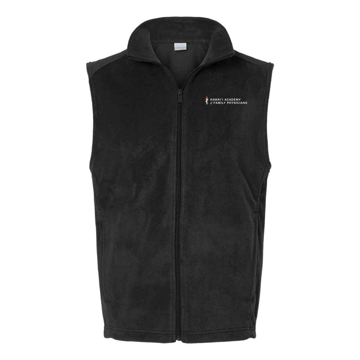 hafp-columbia-mens-fleece-vest-embroidery-leftchest-212488-black-flat-front